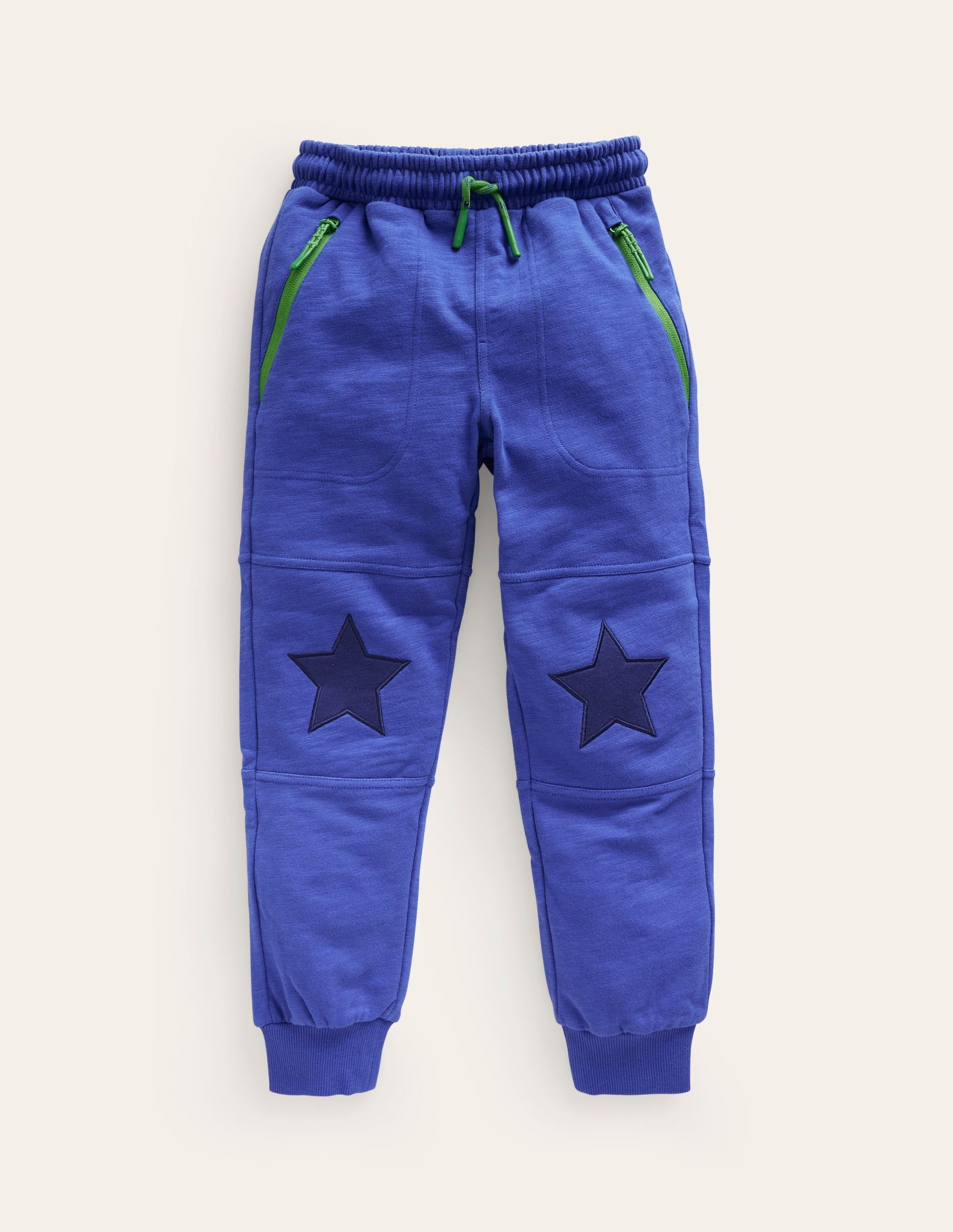 Warrior Knee Joggers-Vintage Indigo Space-1