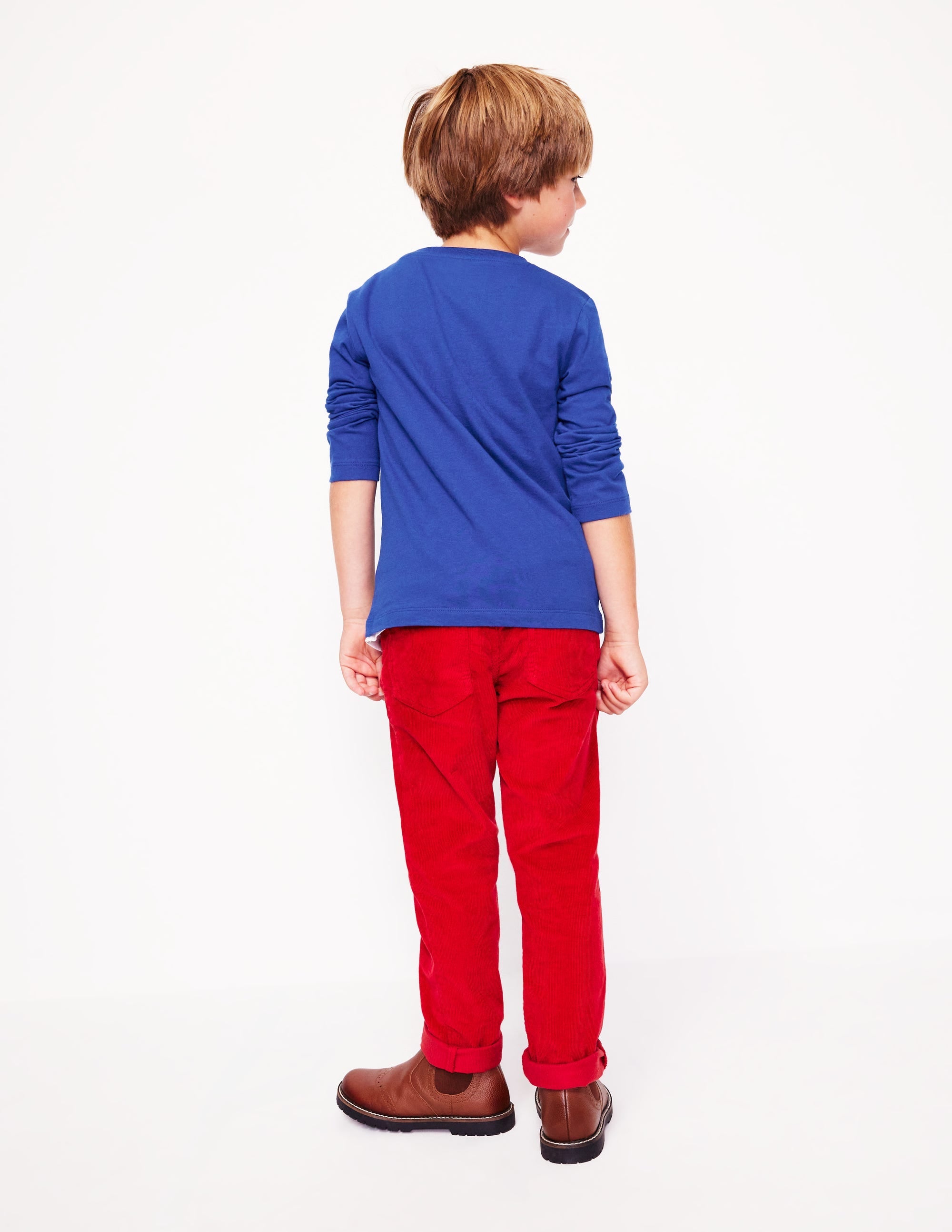 Fun Superstitch Grid T-Shirt-Sapphire Blue - Image 6