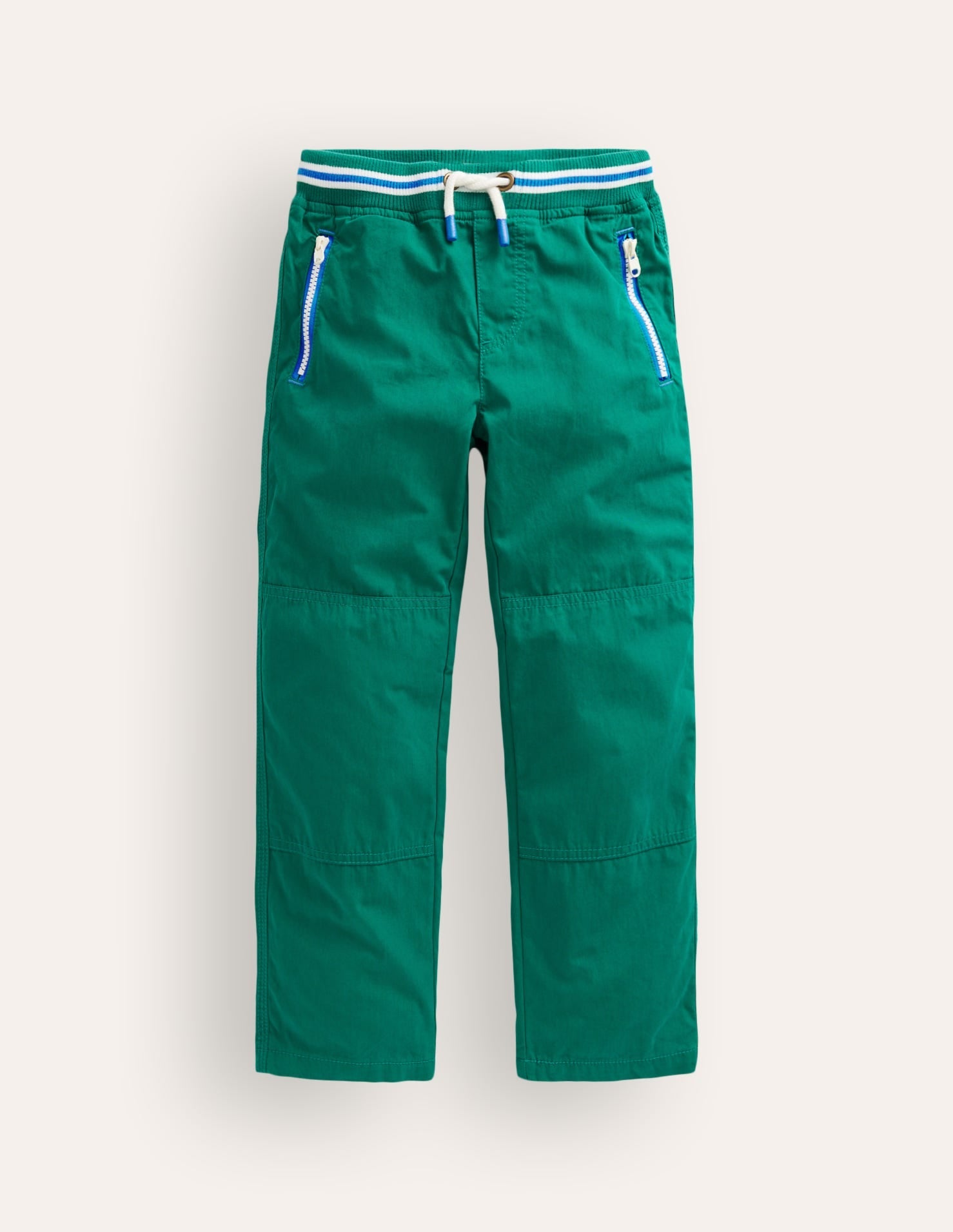 Cosy Lined Trousers-Jewel Green-1