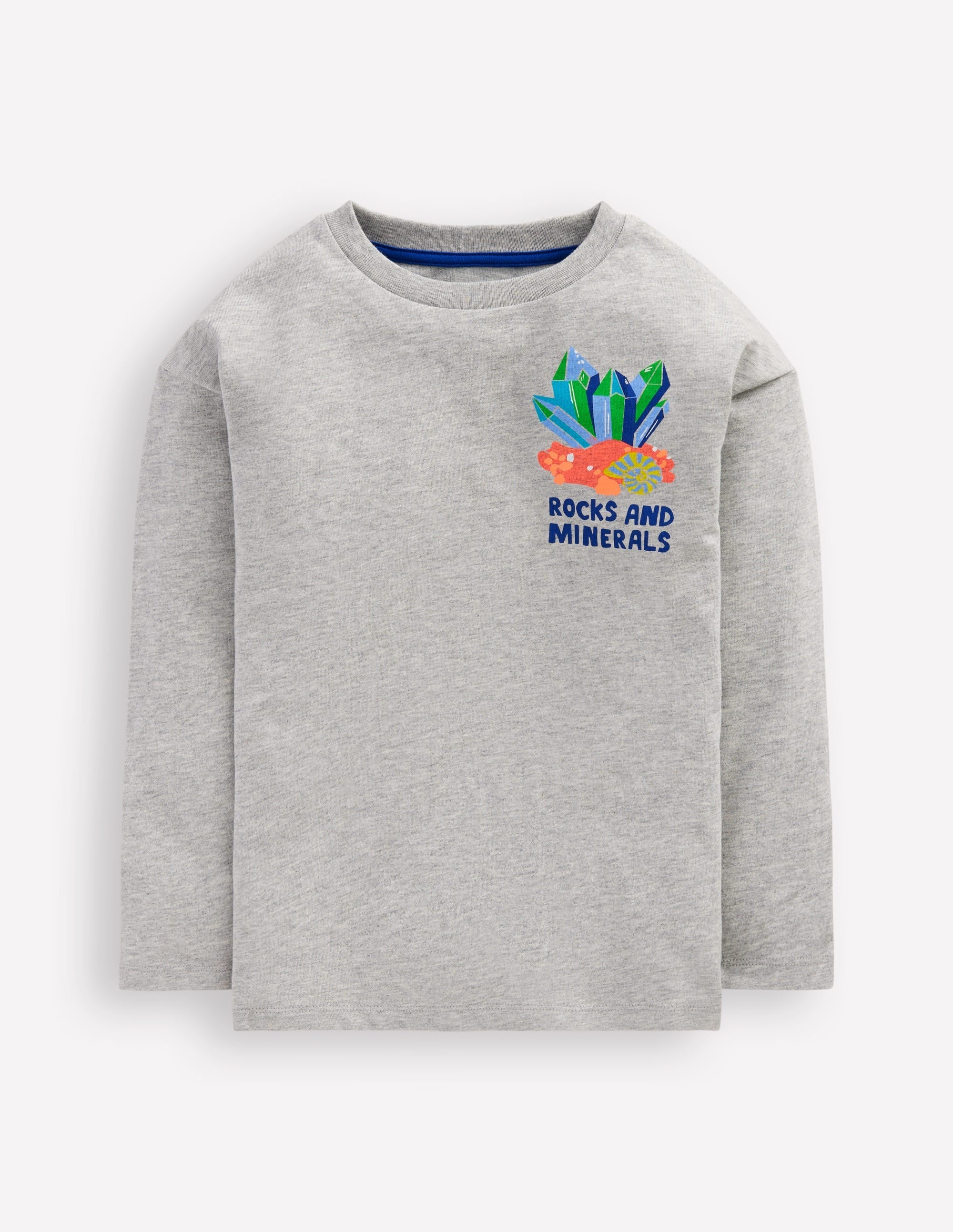Fun Science Logo T-shirt-Grey Marl Gemstones - Image 1