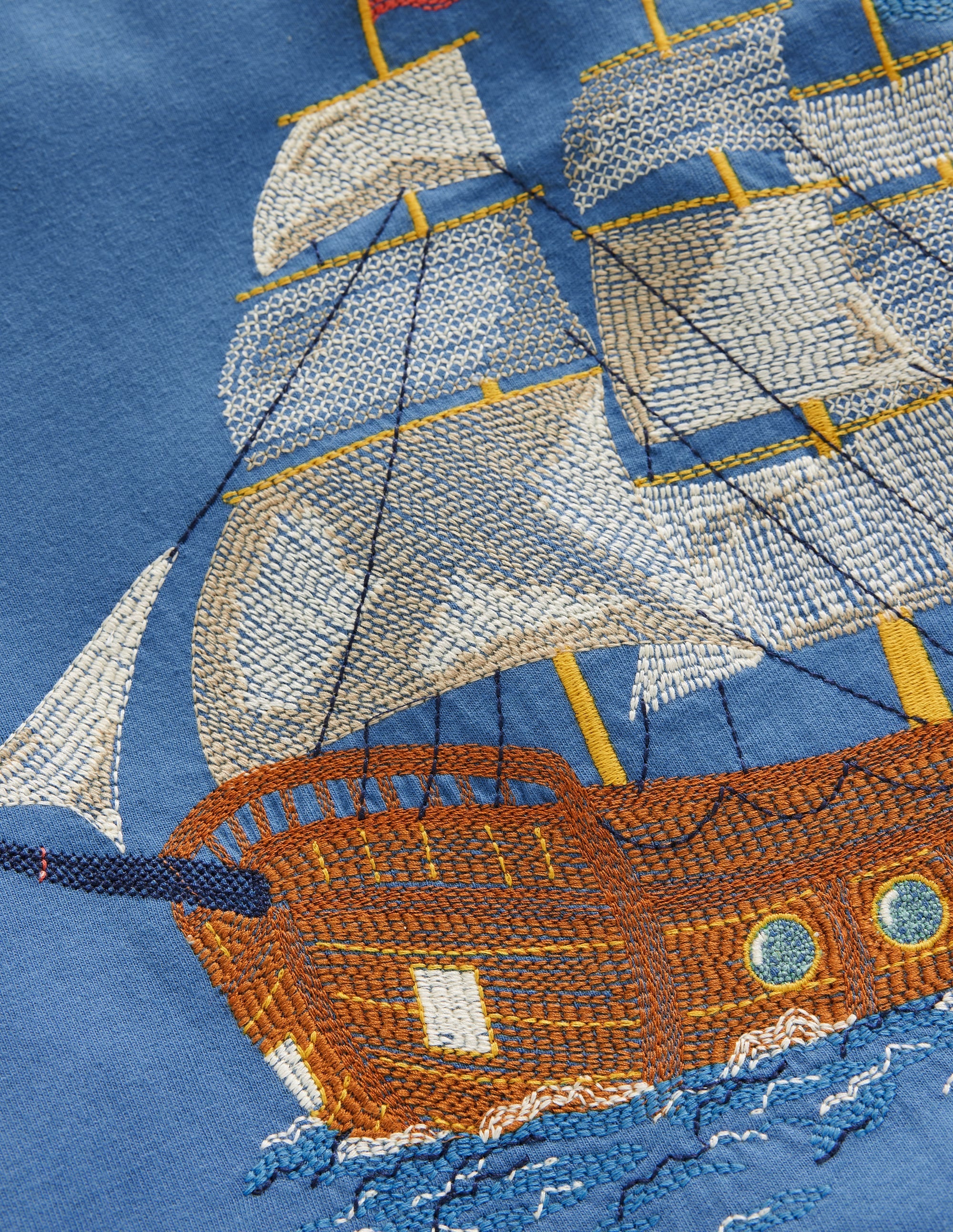 Superstitch T-shirt-Bluejay Pirate ship - Image 3