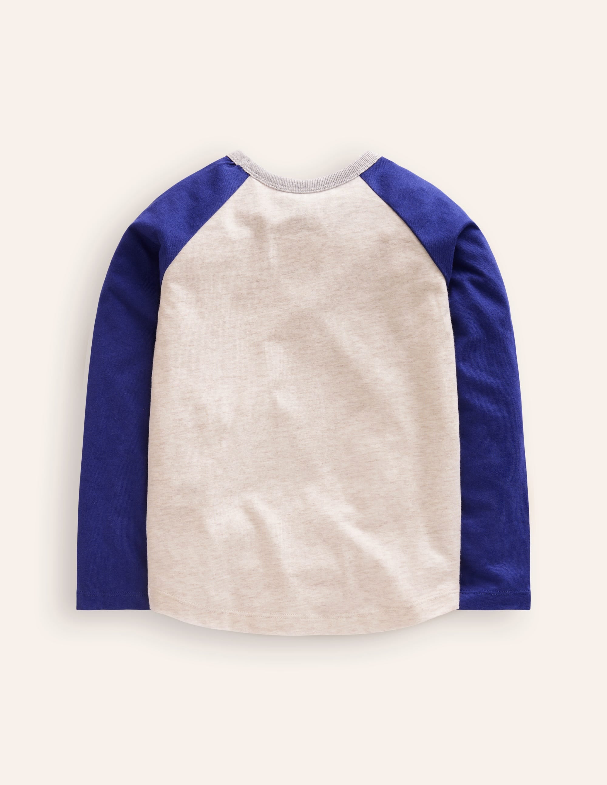 Stitch Logo T-Shirt-Oatmeal Marl Dogs - Image 2