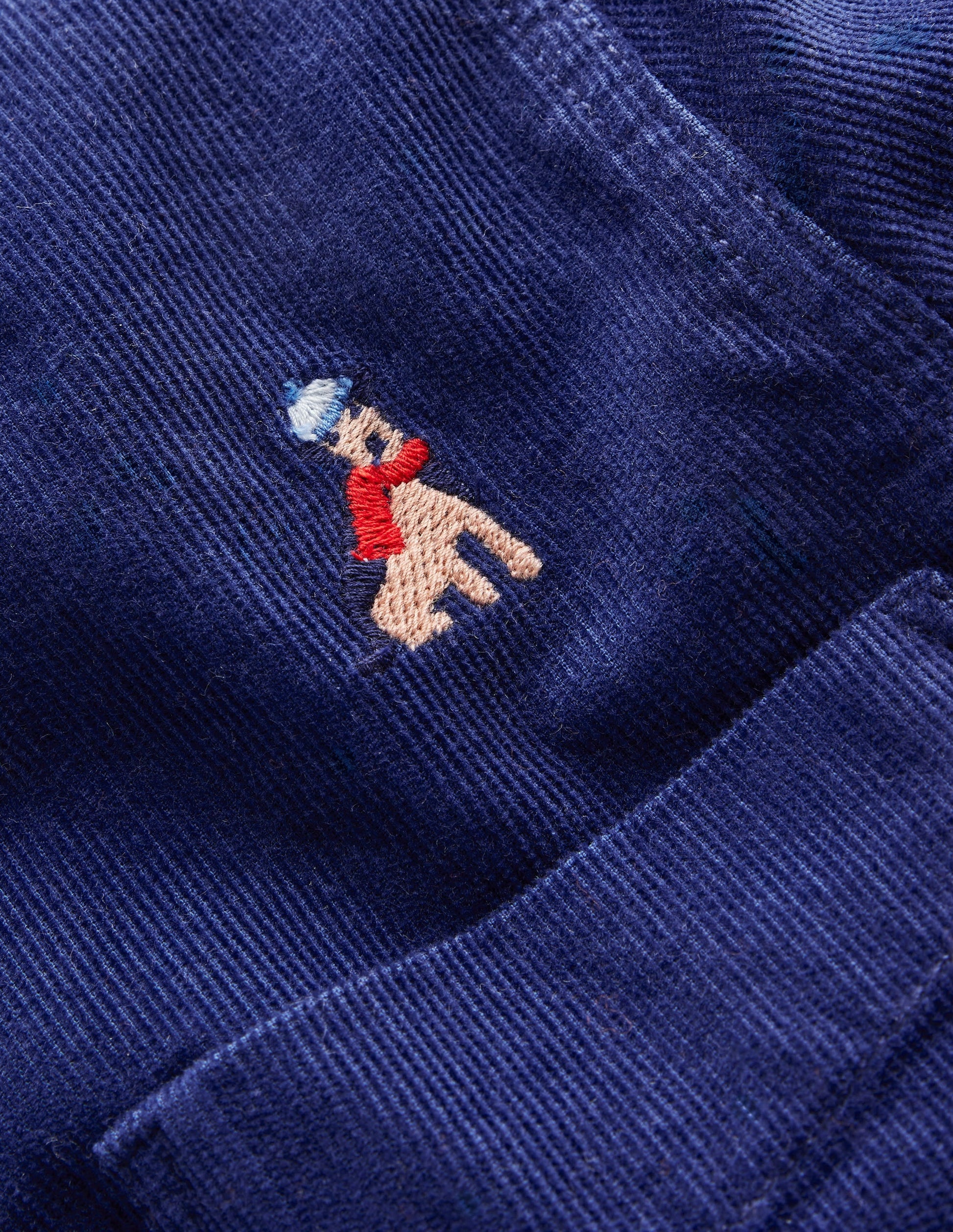 The Janet Embroidered Shirt-Sapphire Blue Janet Embroidery-3