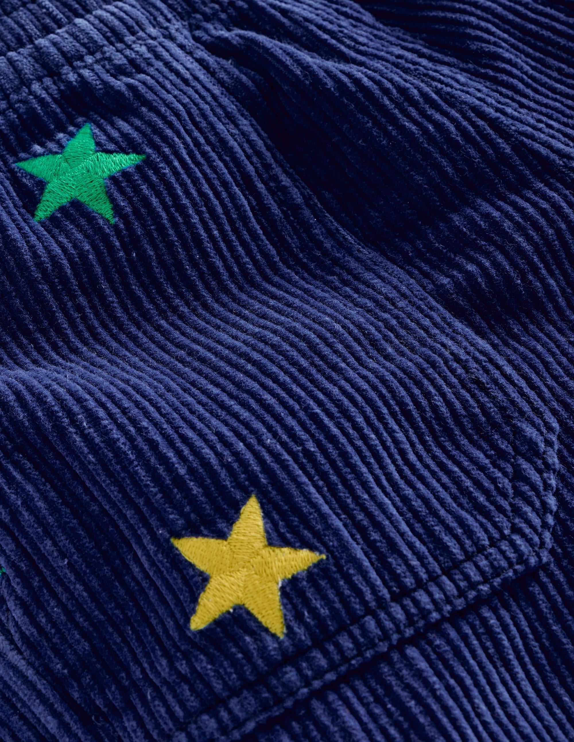 Pull-On Cord Trousers-Sapphire Blue Star - Image 3