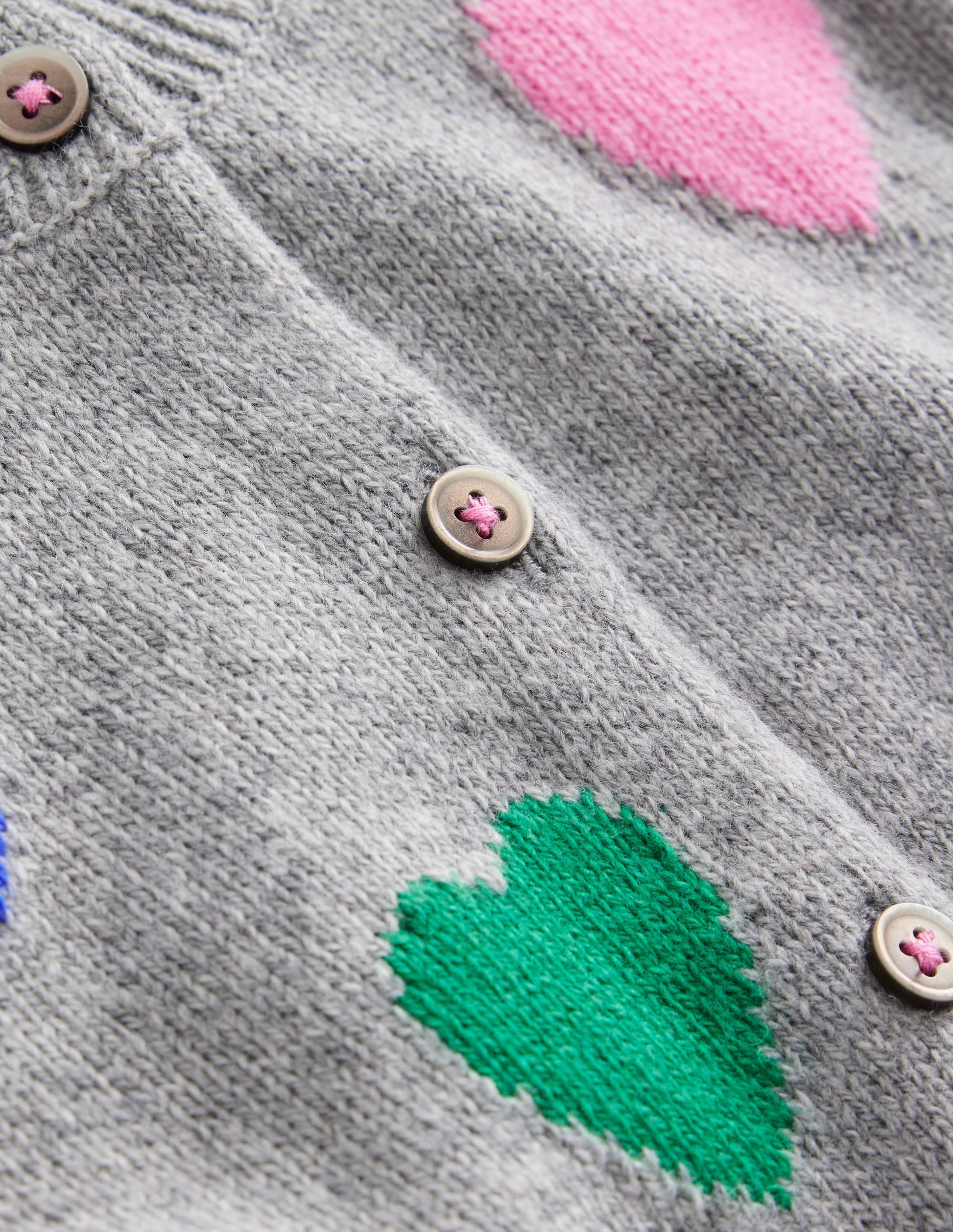 Joyful Cardigan-Grey Marl Hearts-3