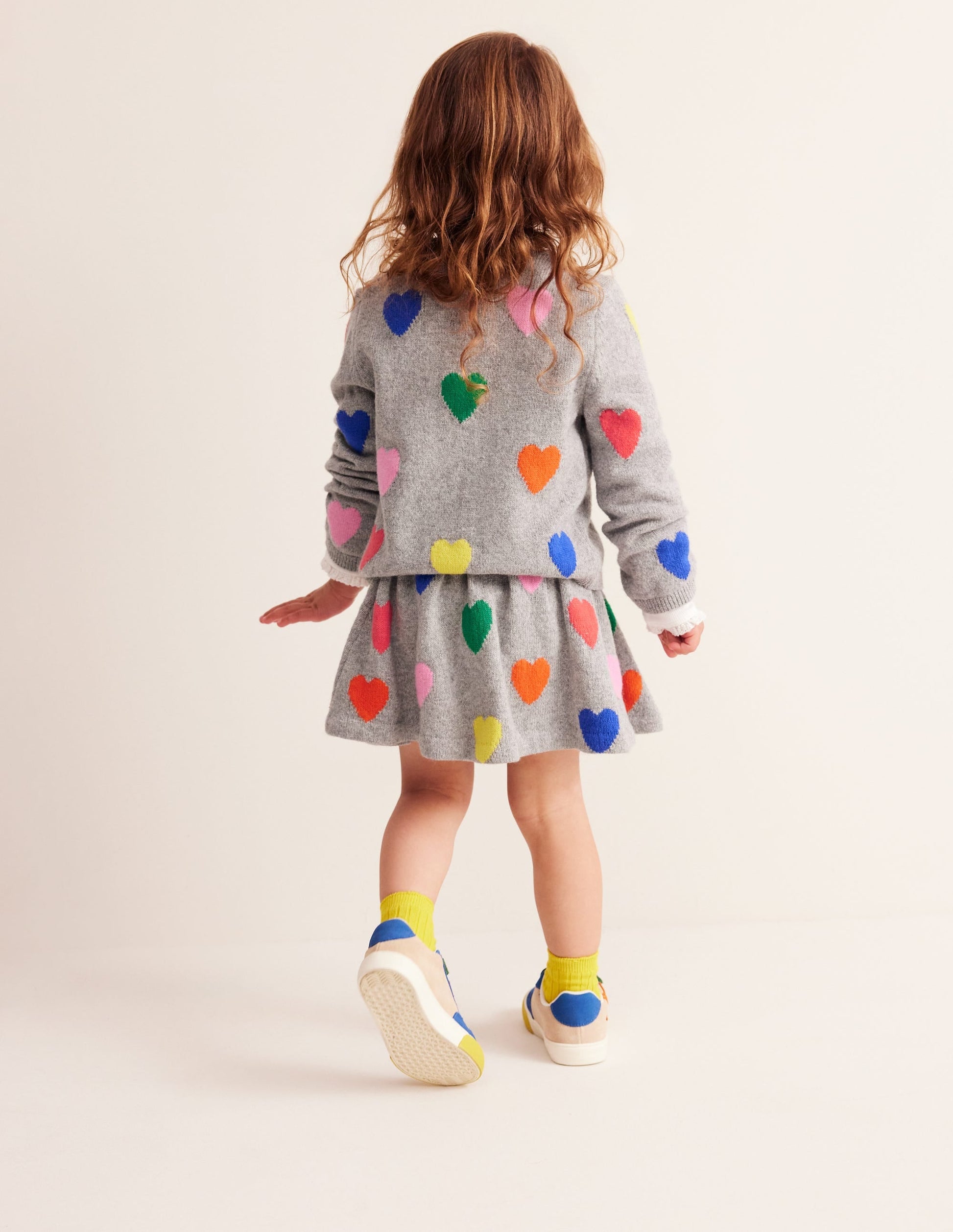 Joyful Cardigan-Grey Marl Hearts-8