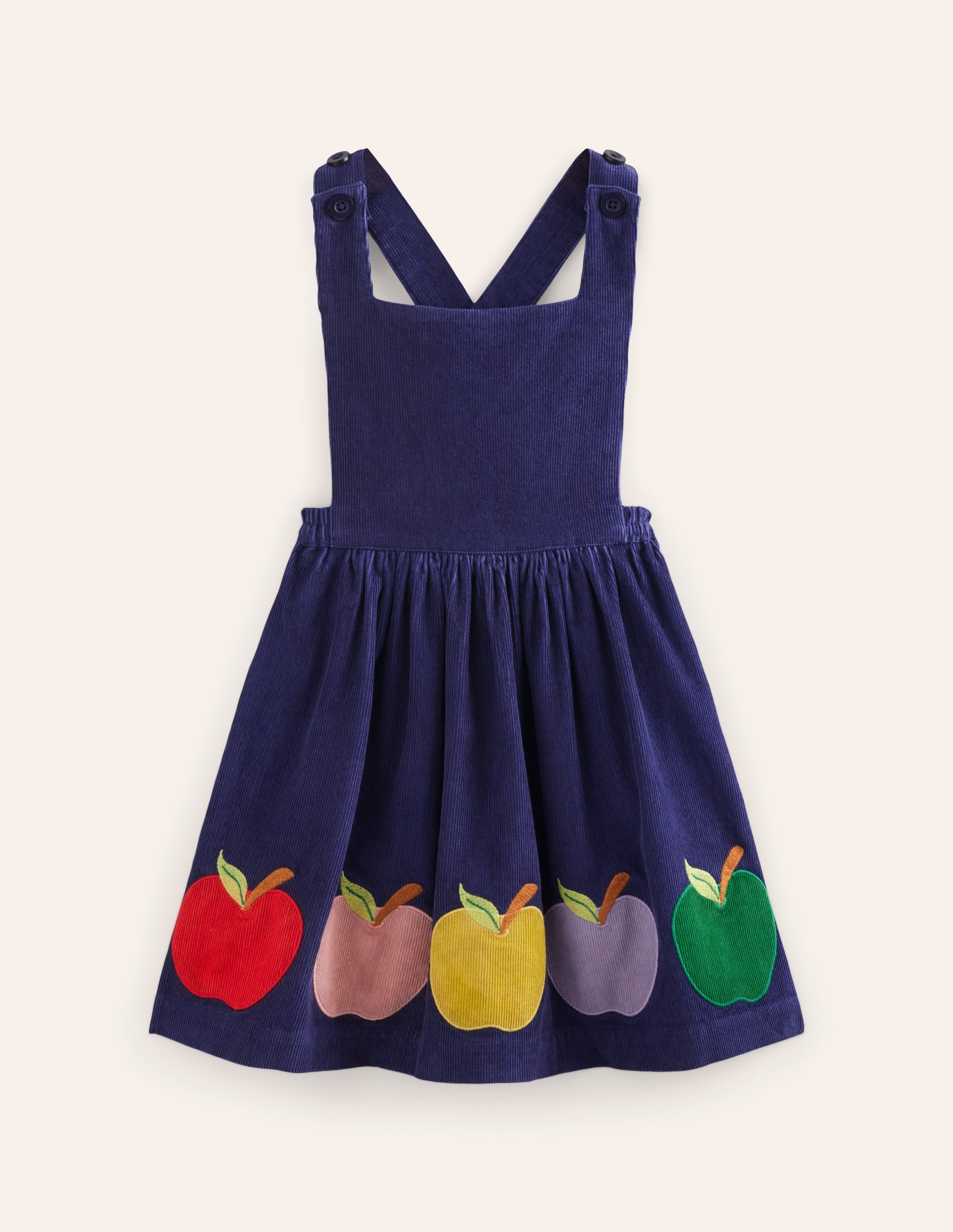 Lucilla Pinafore Dress-Starboard Blue - Image 1
