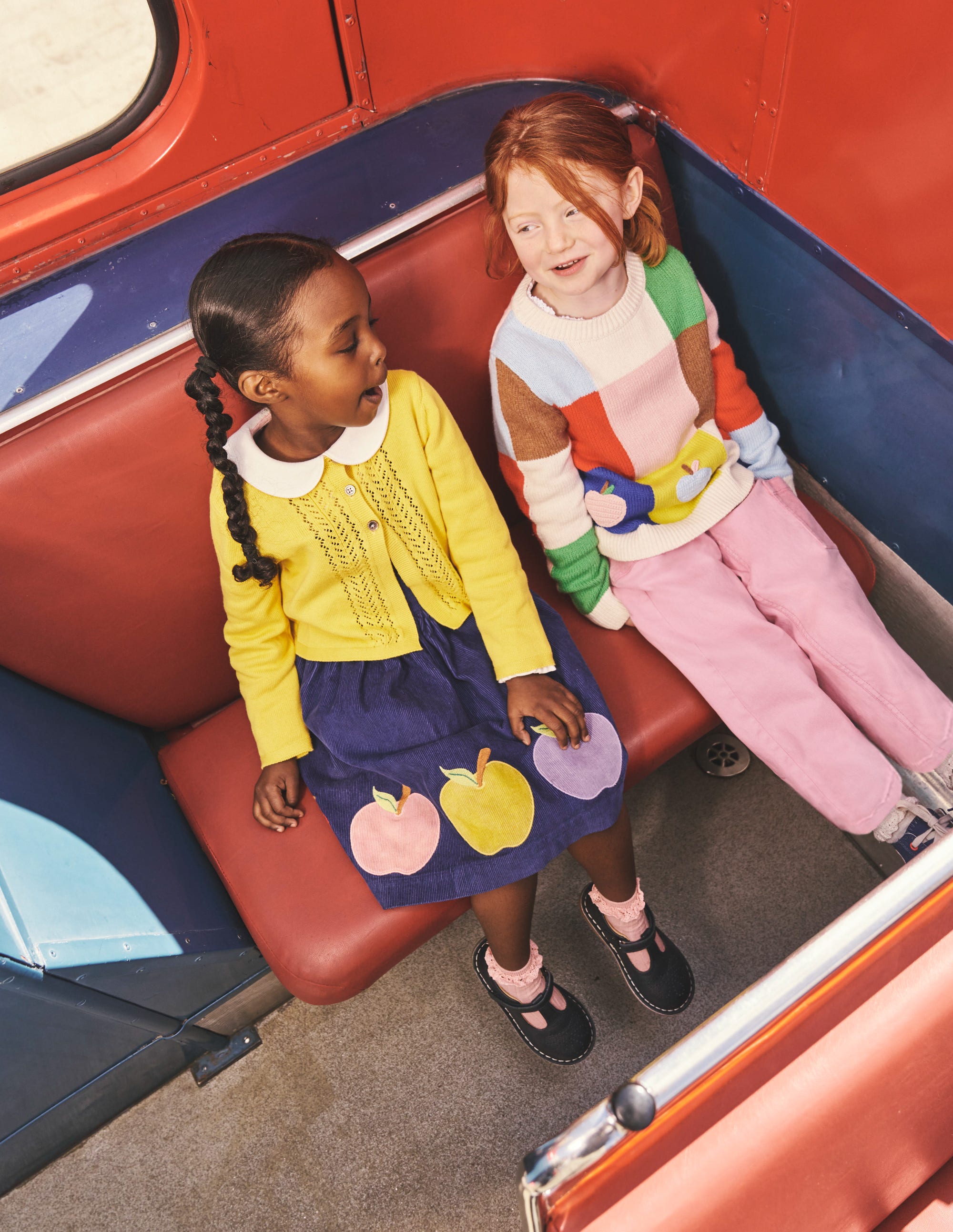 Lucilla Pinafore Dress-Starboard Blue - Image 4