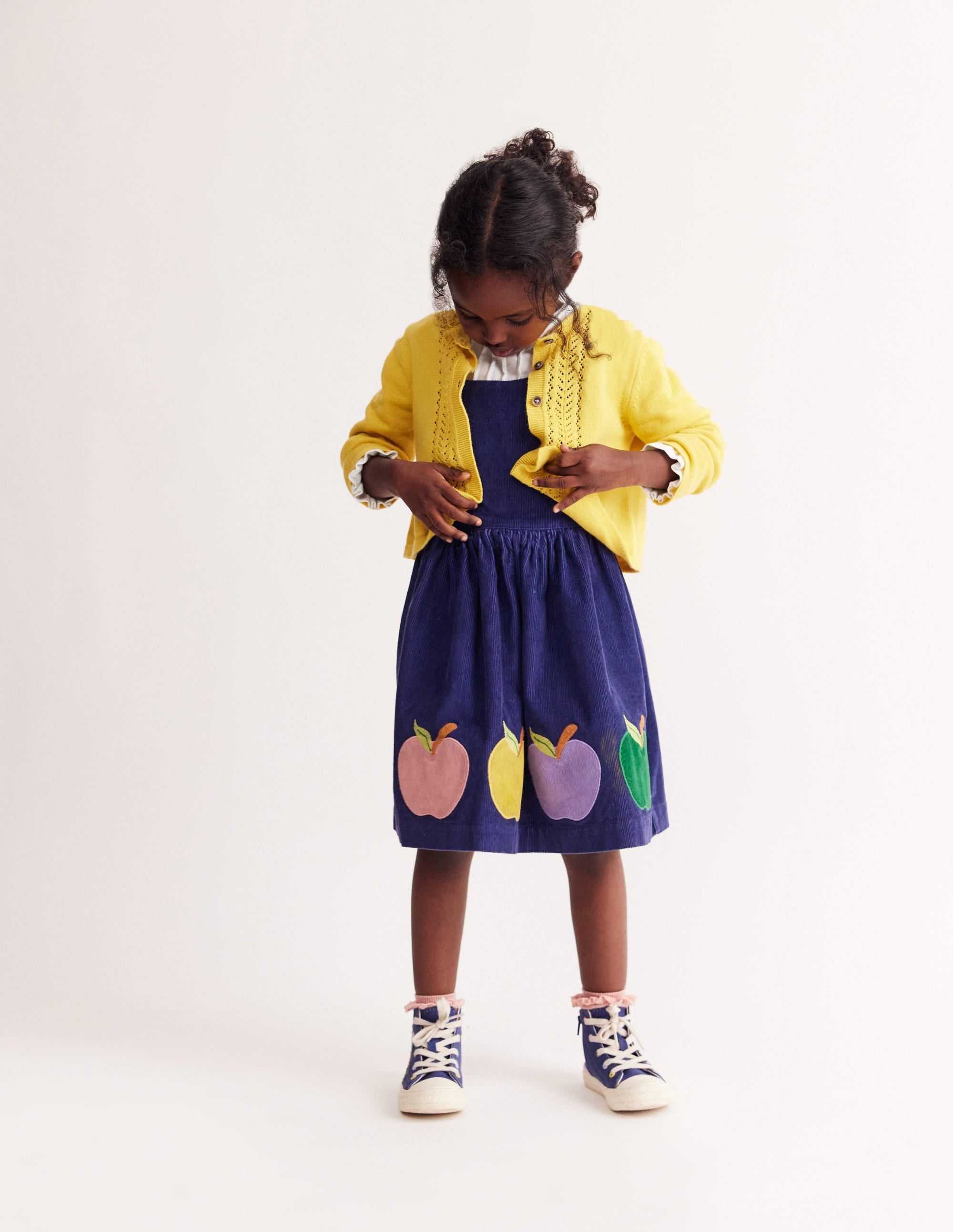 Lucilla Pinafore Dress-Starboard Blue - Image 5