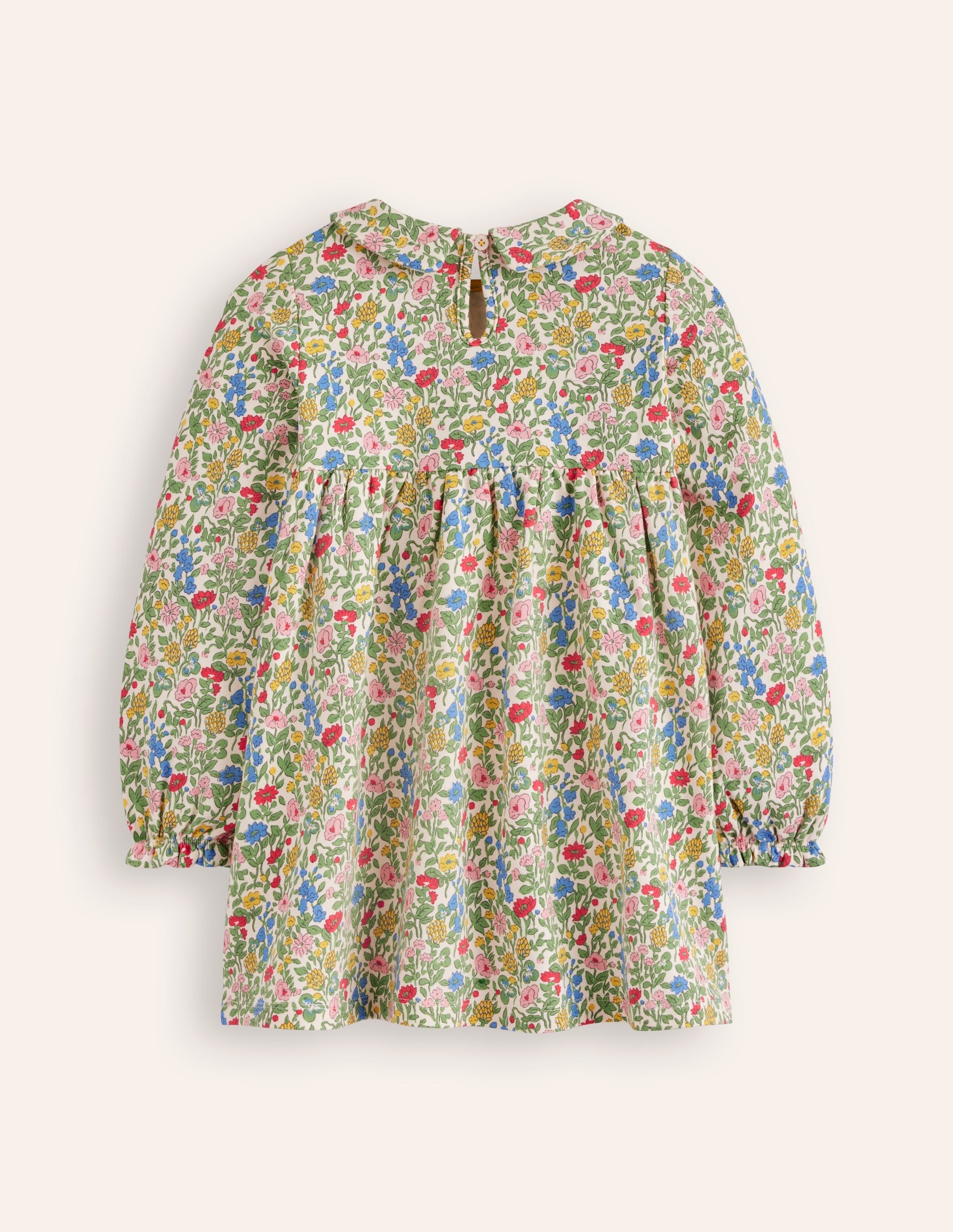 Collared Tunic-Multi Meadow Floral - Image 2