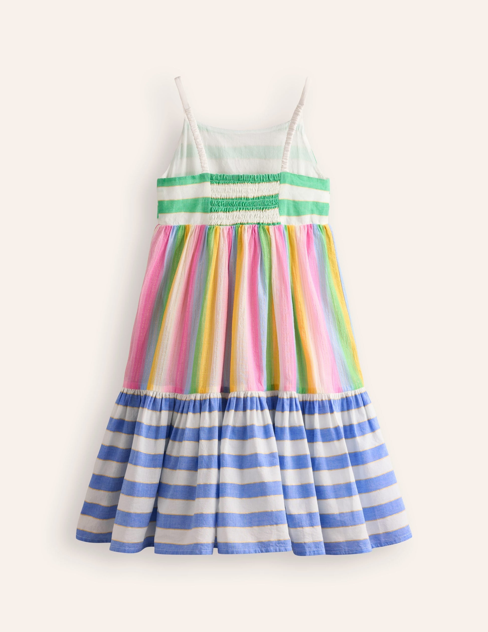 Deadstock Dresses-Multi Stripe Hotchpotch-2