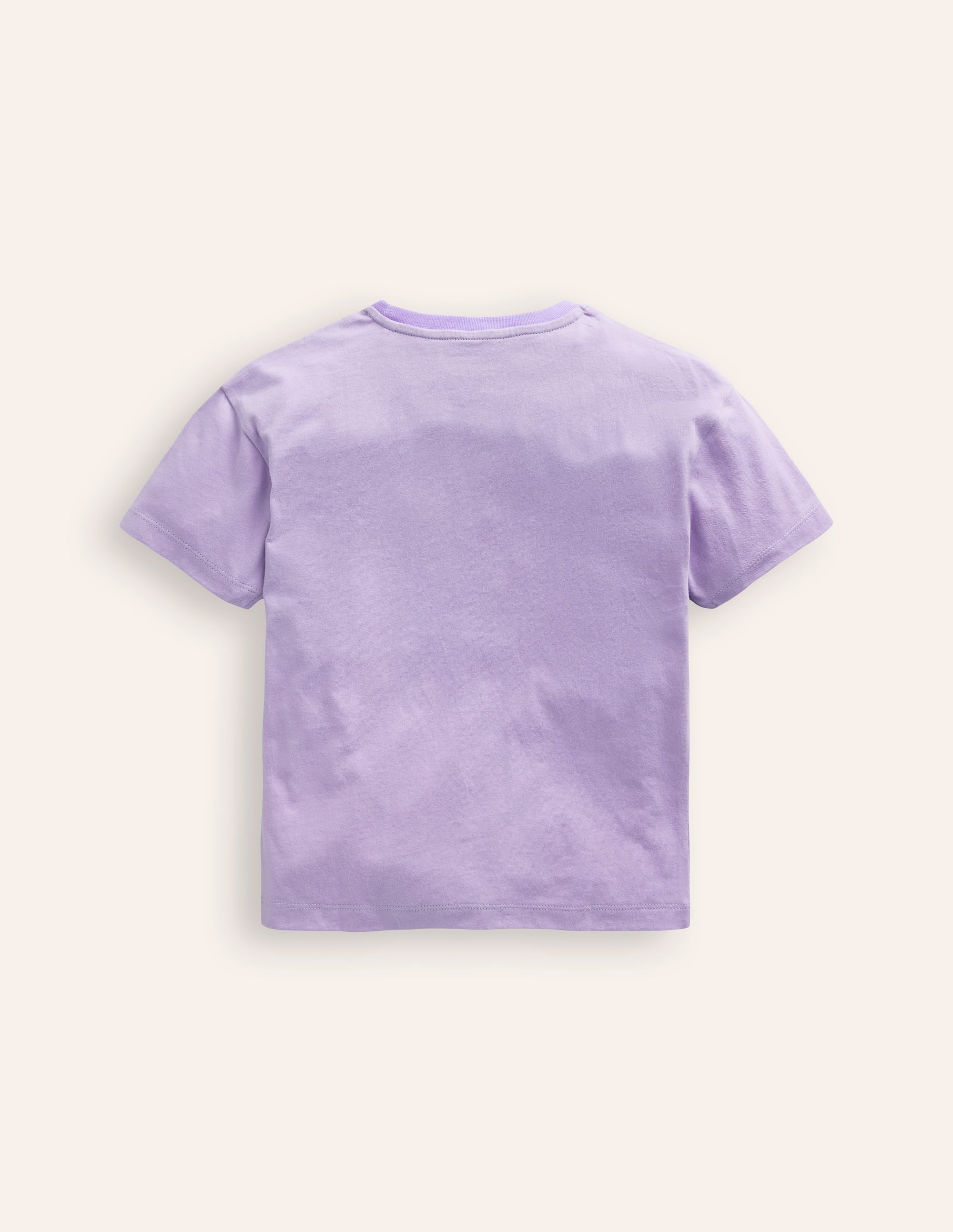 Boucle Relaxed T-shirt-Misty Lavender Popcorn - Image 2