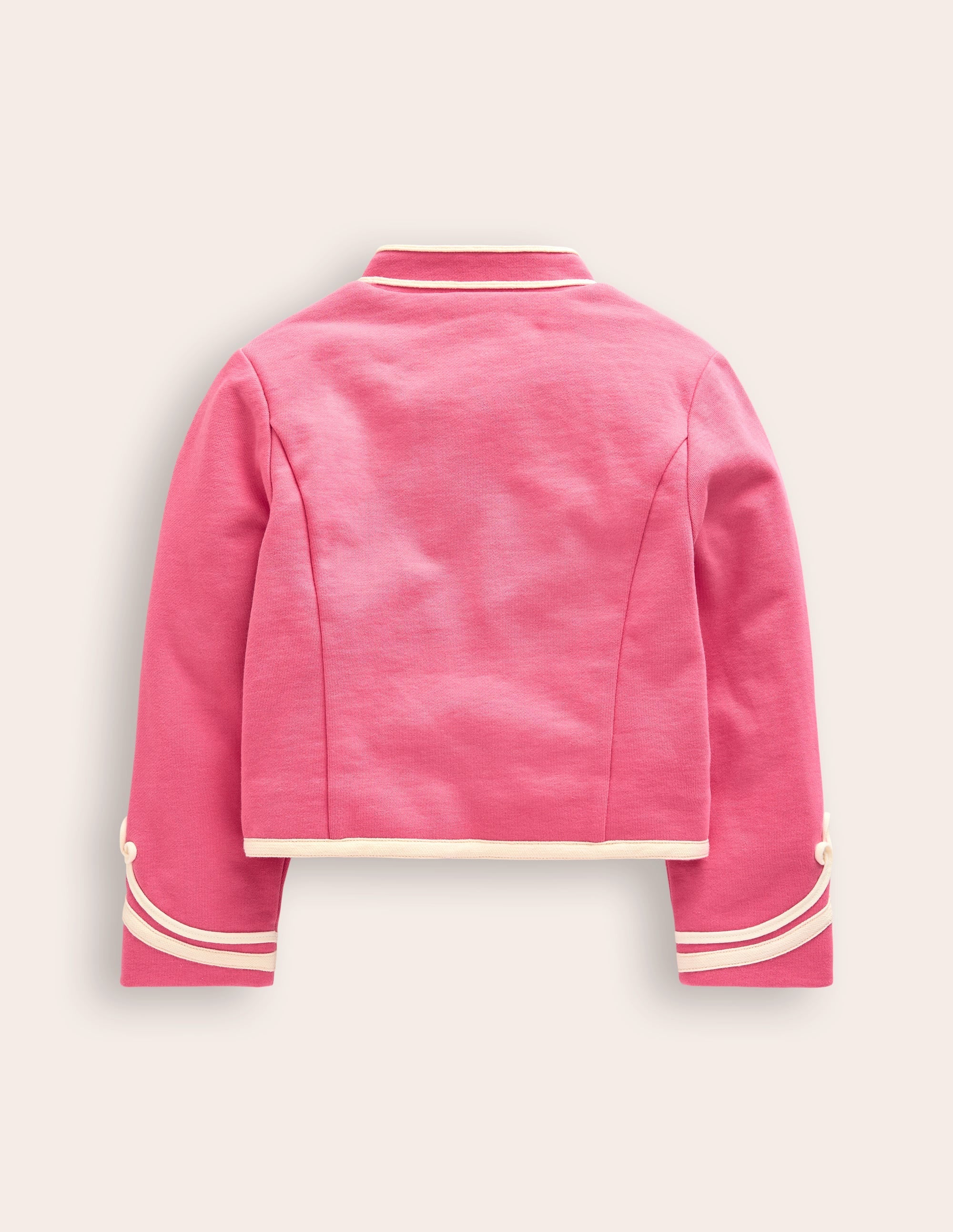 Floral Military Jacket-Rose Pink - Image 2