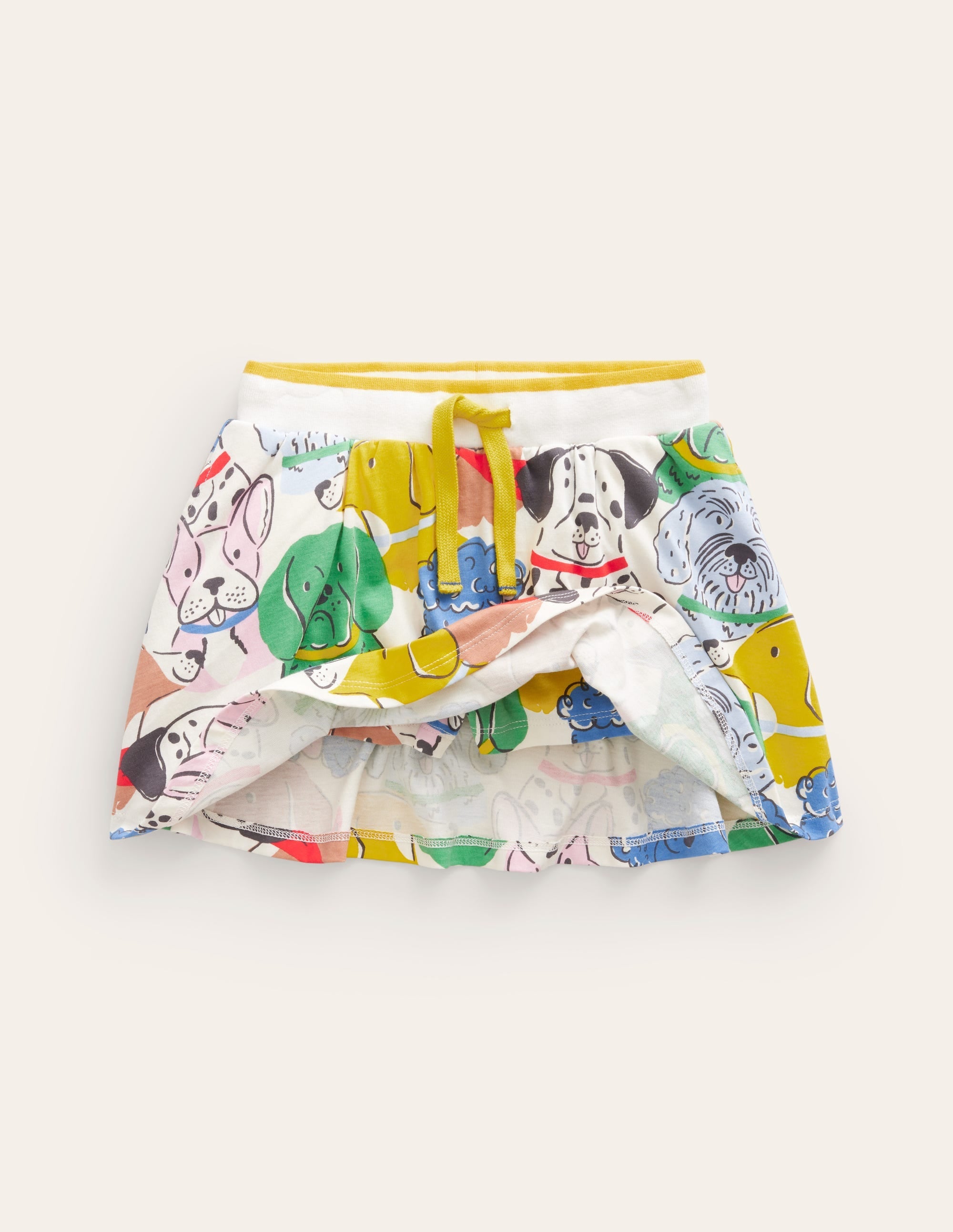 Printed Jersey Skort-Multi Dog - Image 4