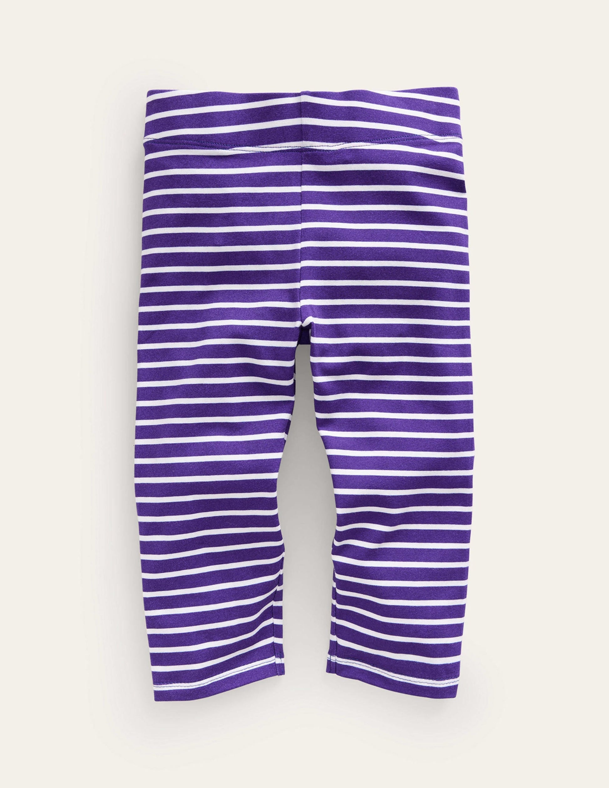 Fun Cropped Leggings-Starboard Blue/Ivory-1