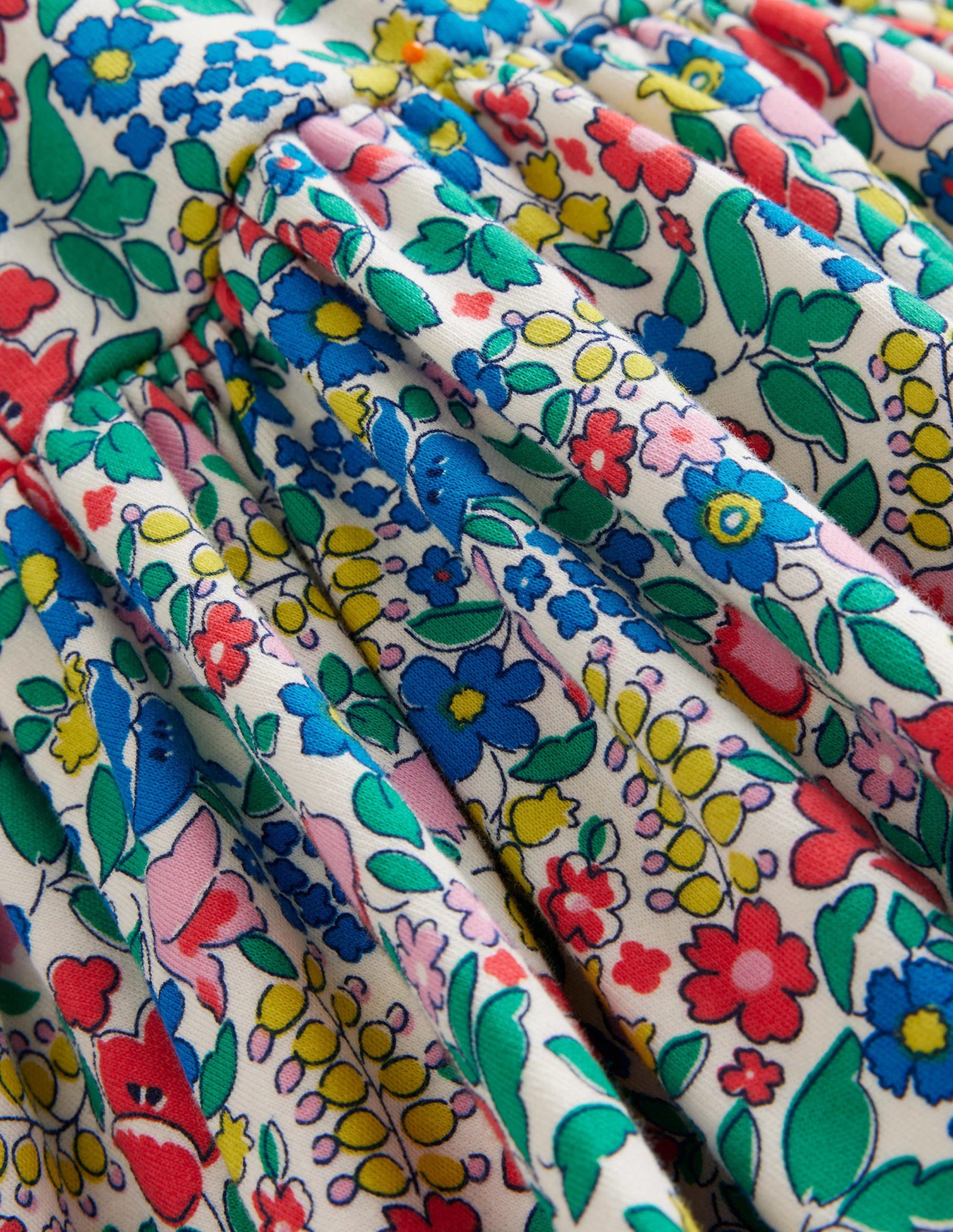 Twirly Ballerina Dress-Multi Flowerbed-3