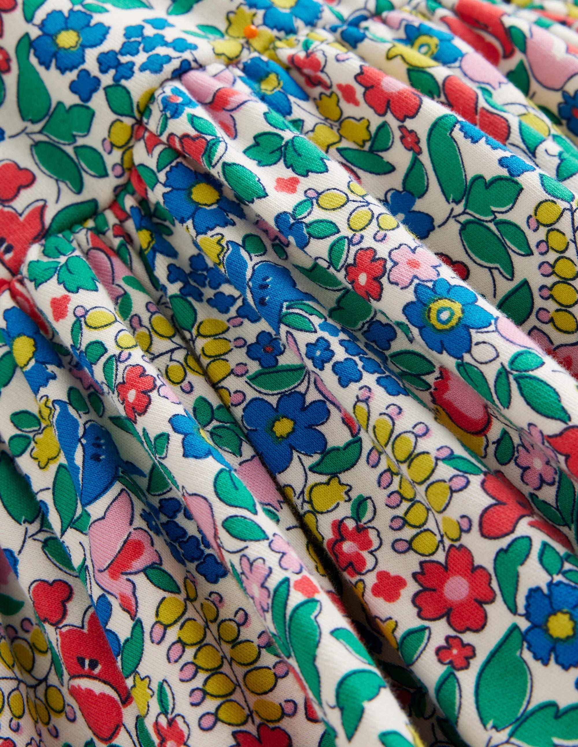 Twirly Ballerina Dress-Multi Flowerbed - Image 3
