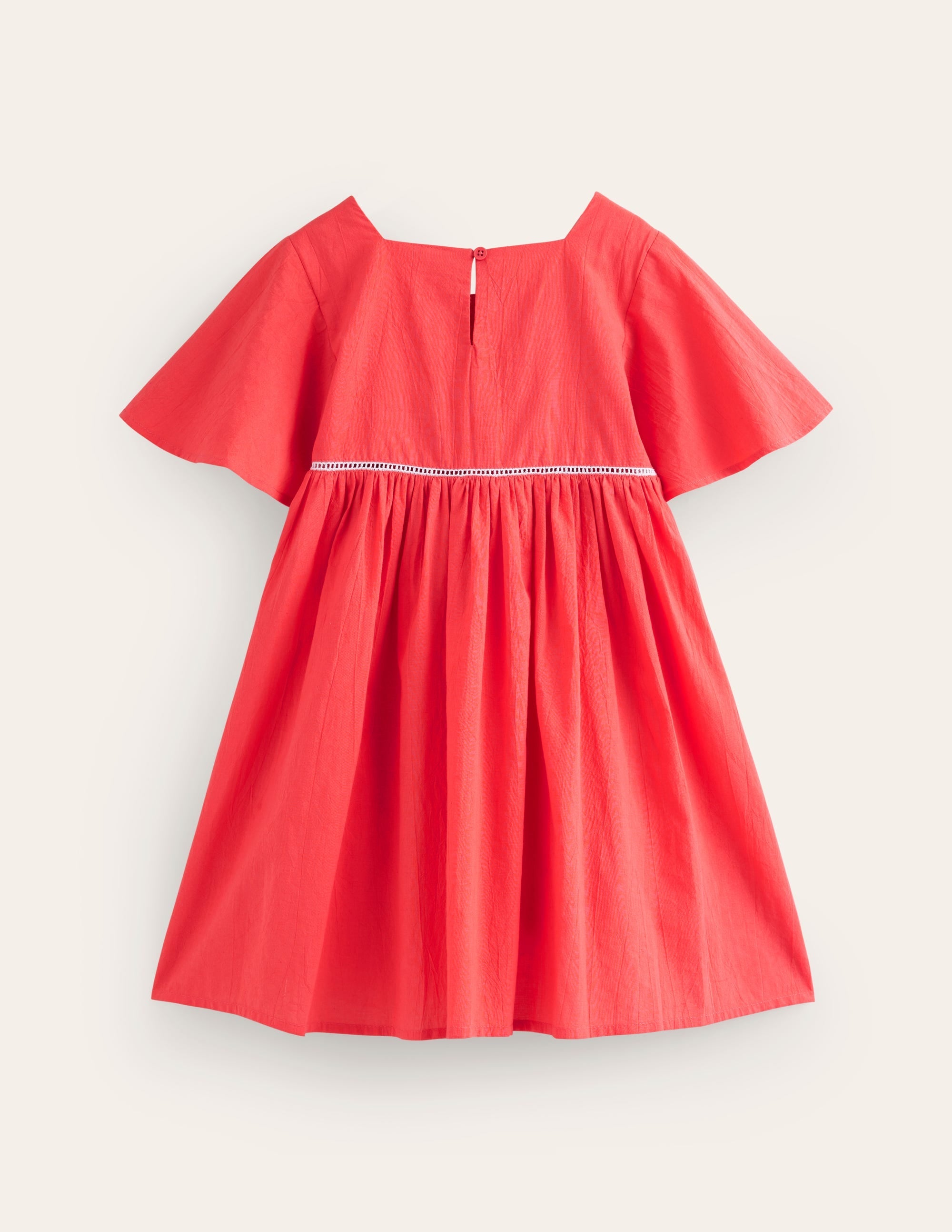 Lightweight Holiday Dress-Jam Red - Image 2