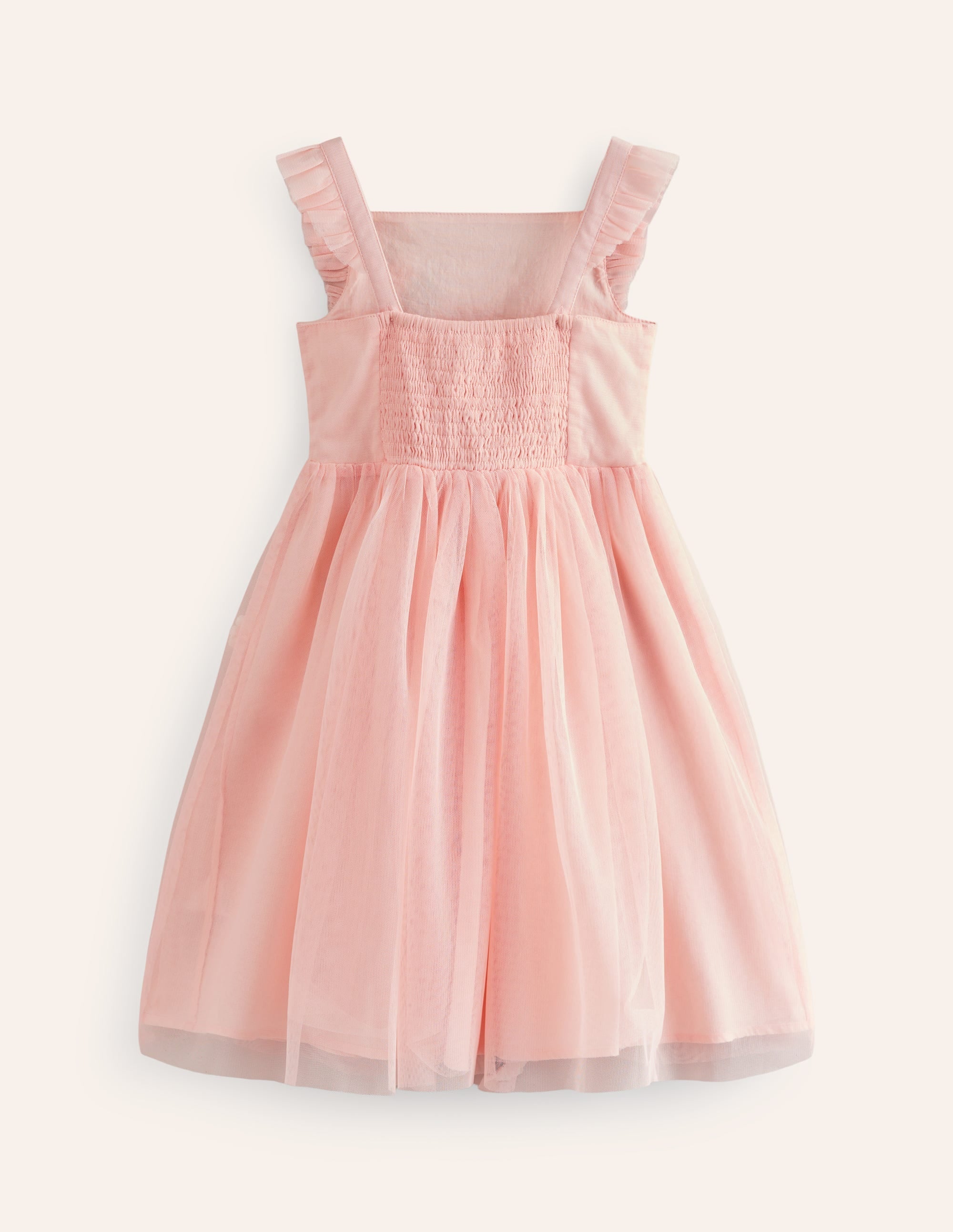 Appliqué Tulle Dress-Provence Dusty Pink Bugs - Image 2