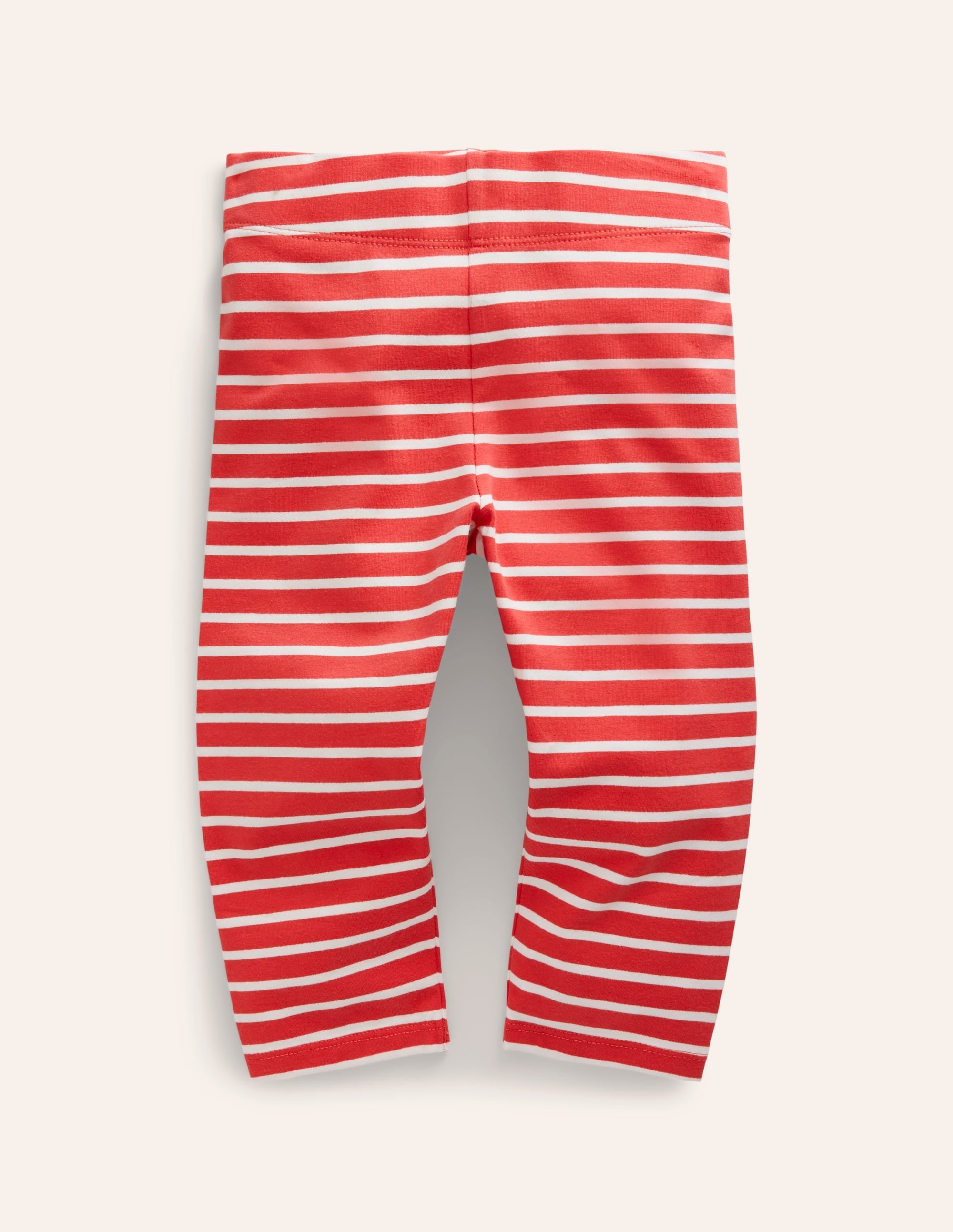 Fun Cropped Leggings-Jam Red/Ivory - Image 1