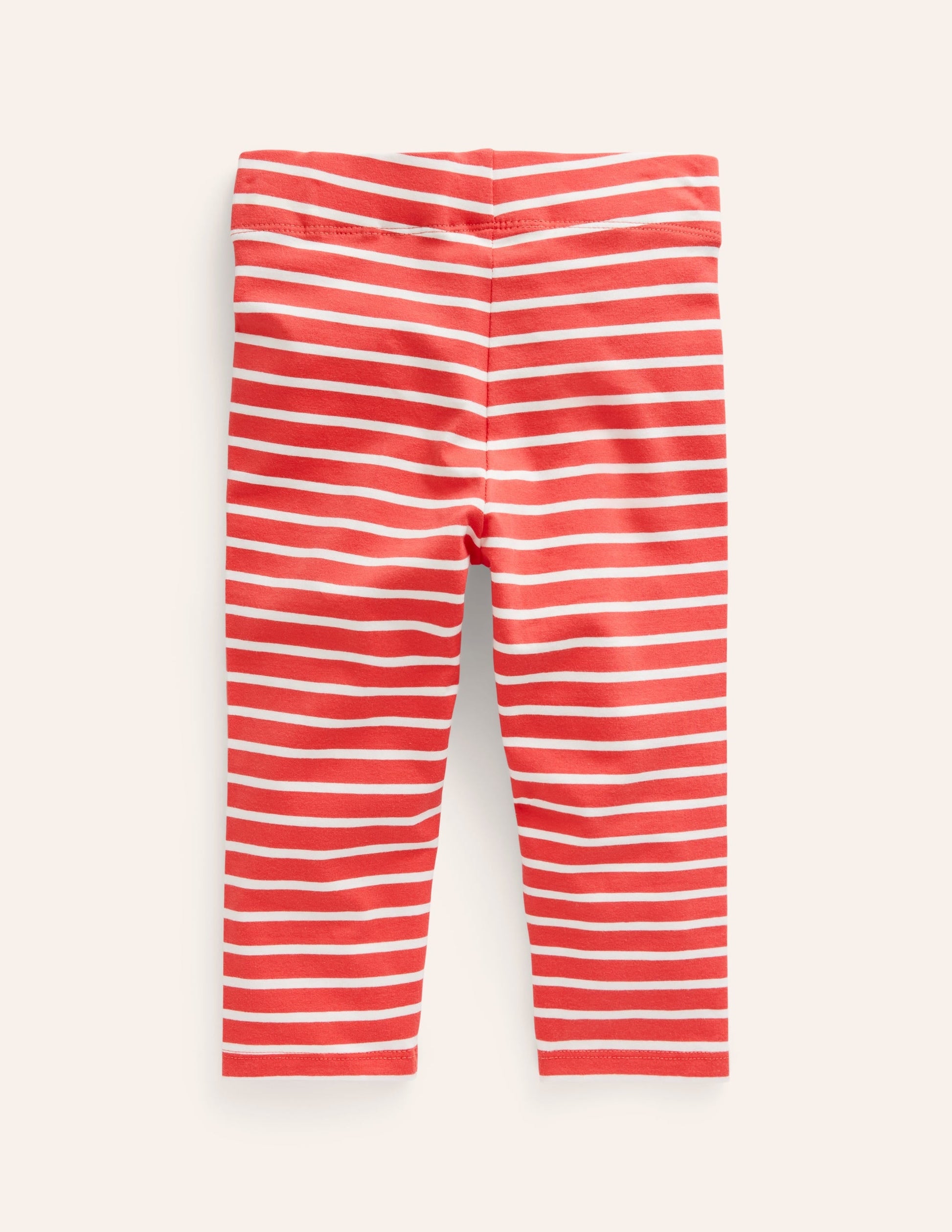 Fun Cropped Leggings-Jam Red/Ivory-2