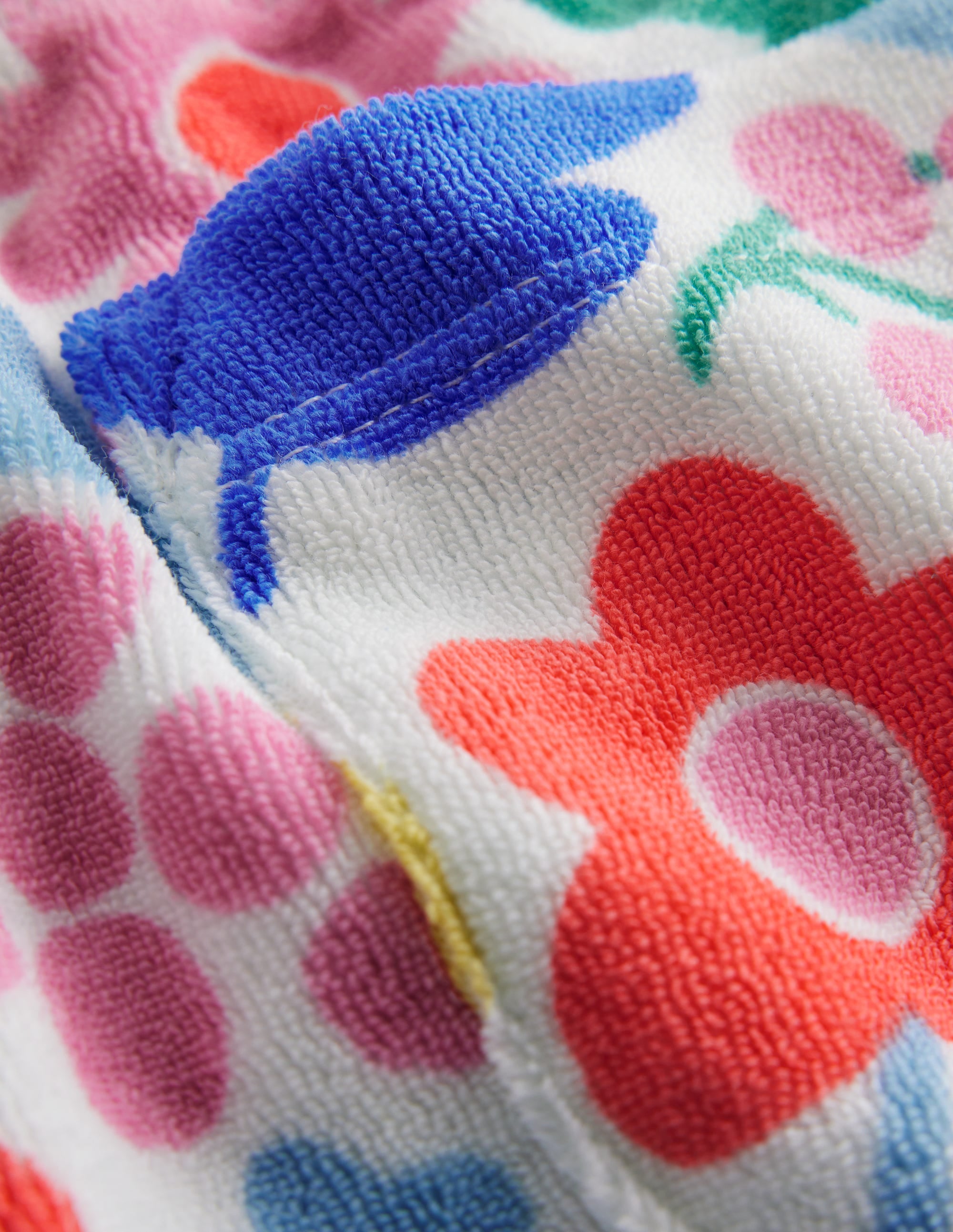 Printed Towelling Shorts-Multi Holiday Stencil - Image 3