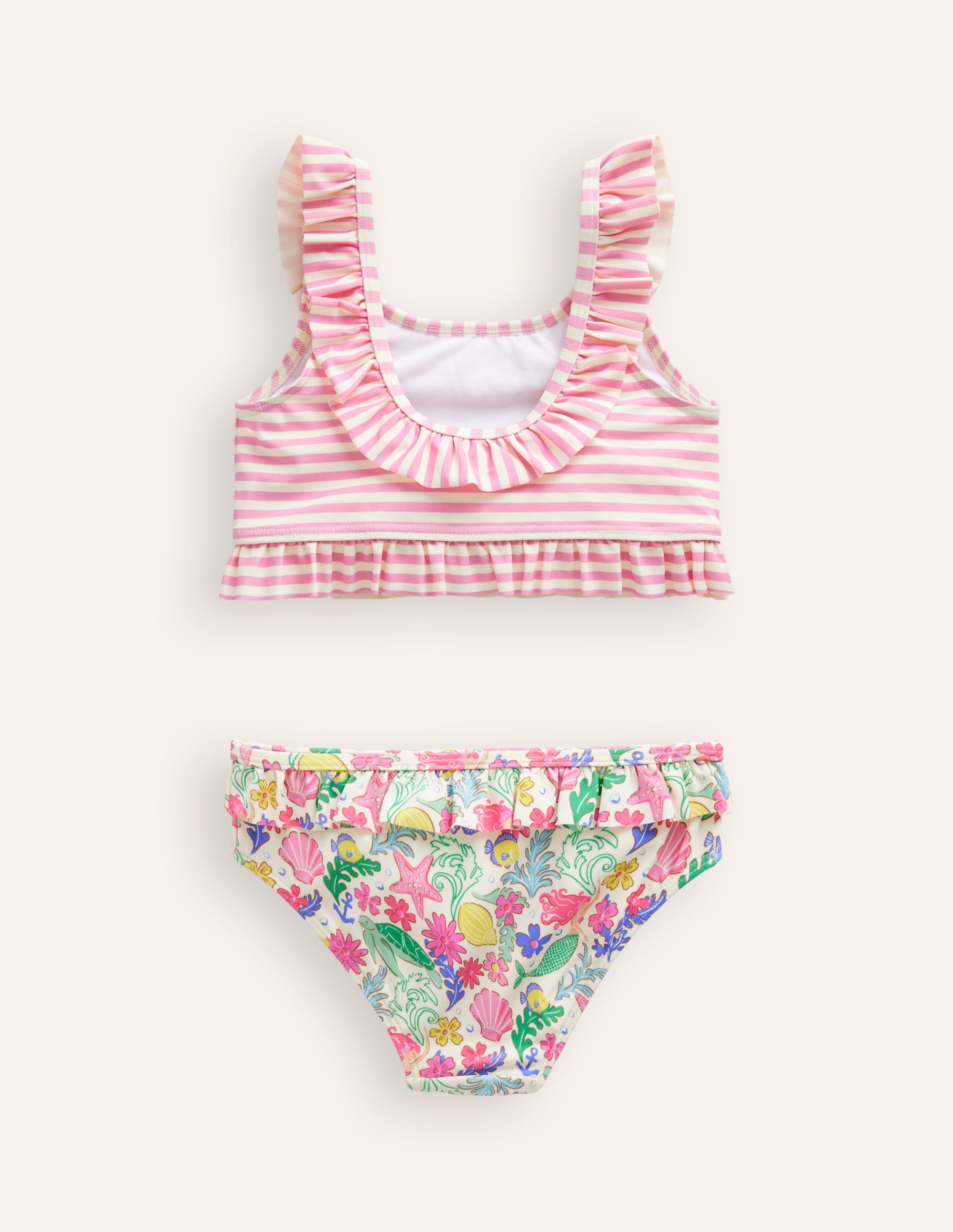 Frilly Hotchpotch Bikini-Multi Mermaid Ditsy - Image 2