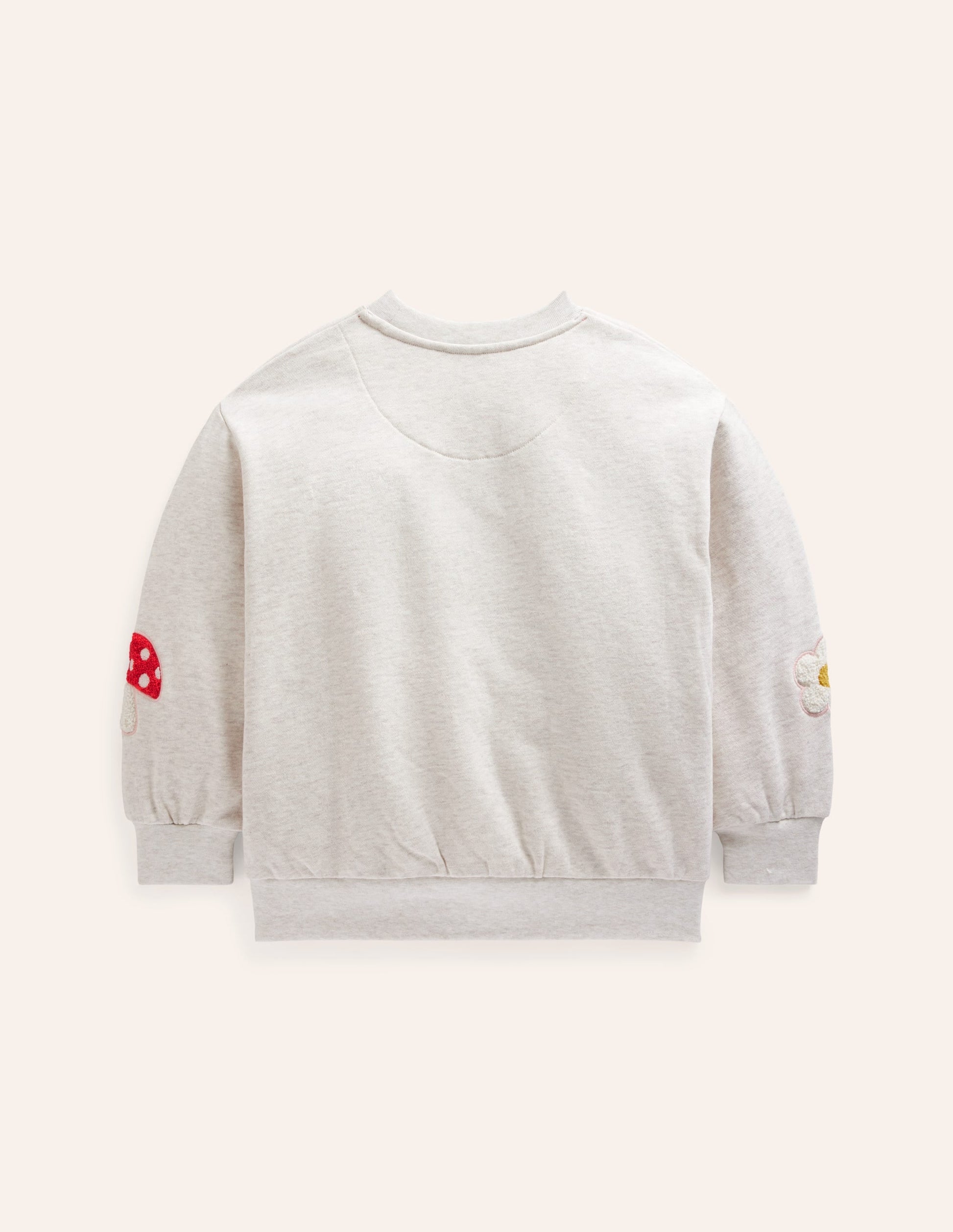 Graphic Boucle Sweatshirt-Oatmeal-2