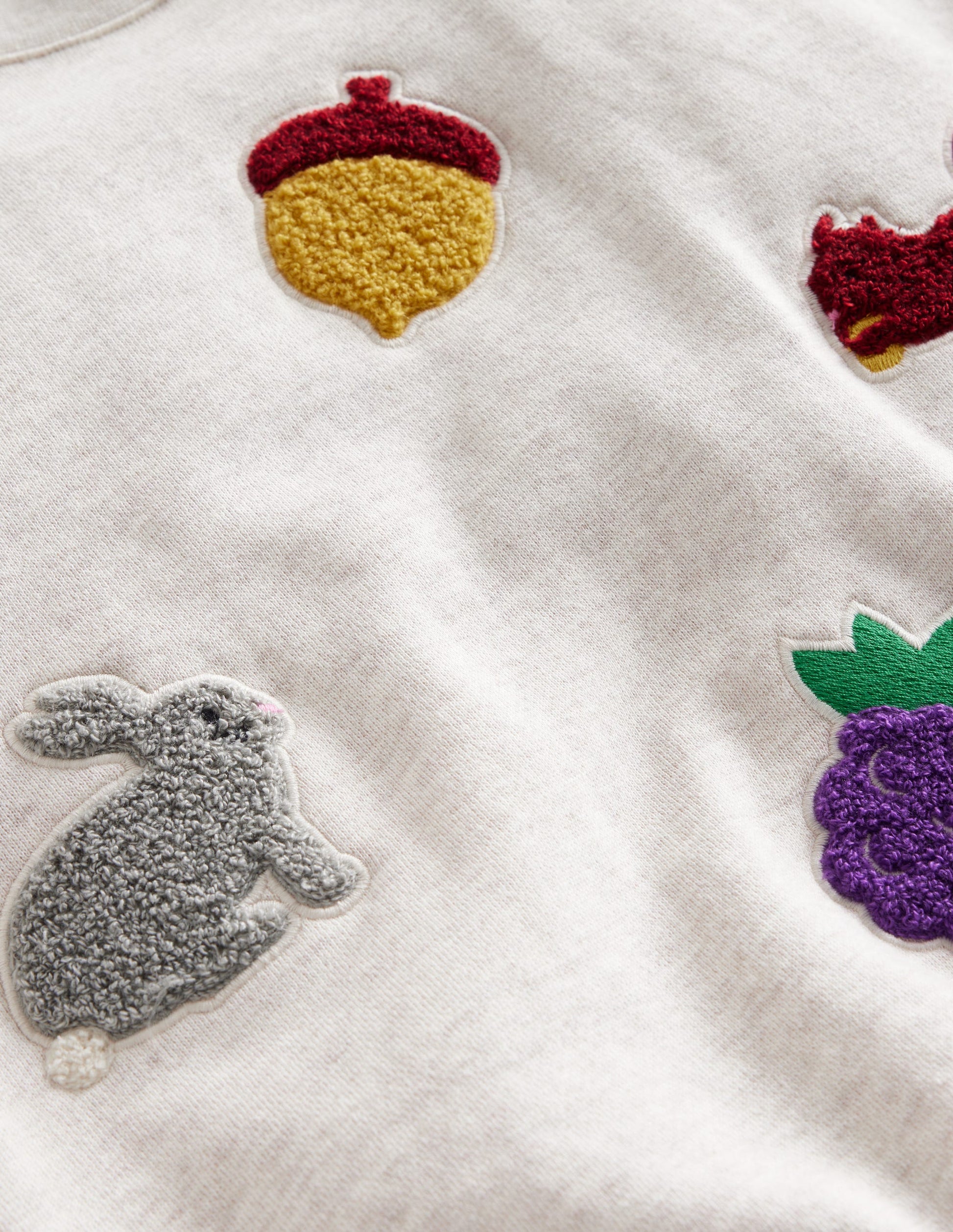 Graphic Boucle Sweatshirt-Oatmeal-3
