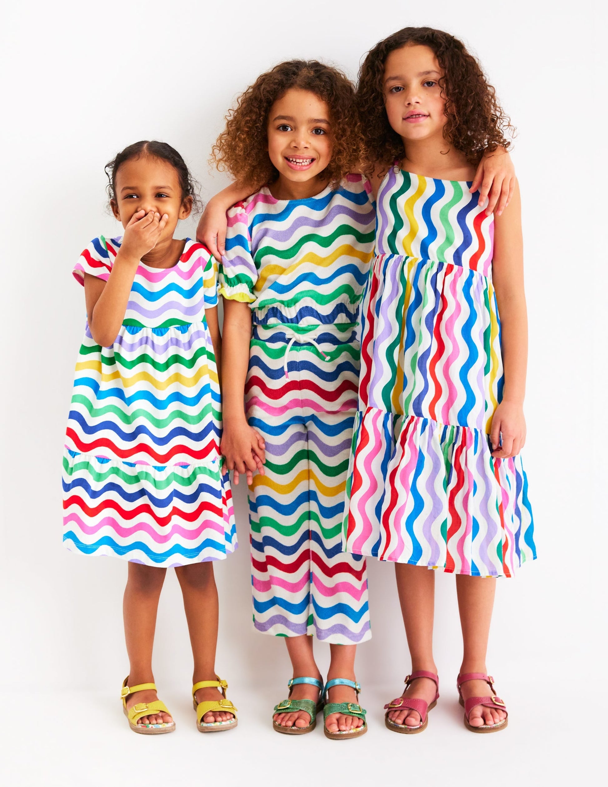 Towelling Top-Multi Wave-5