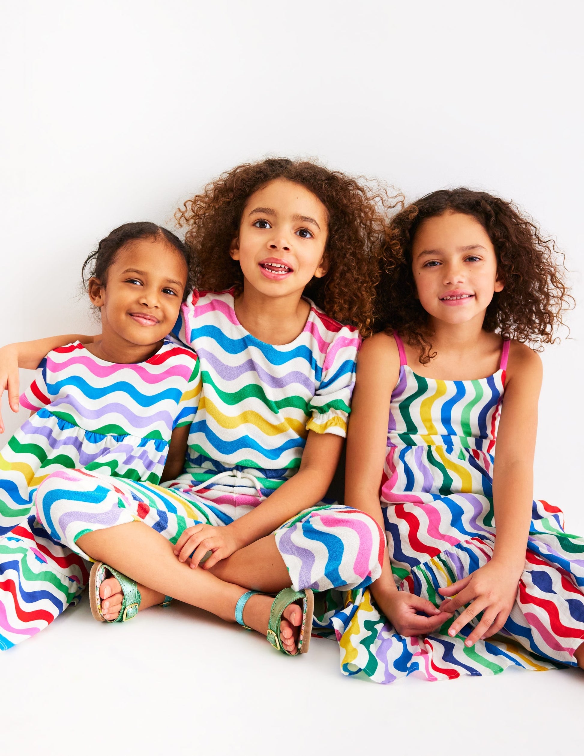 Ariel Twirly Jersey Dress-Multi Wave-6