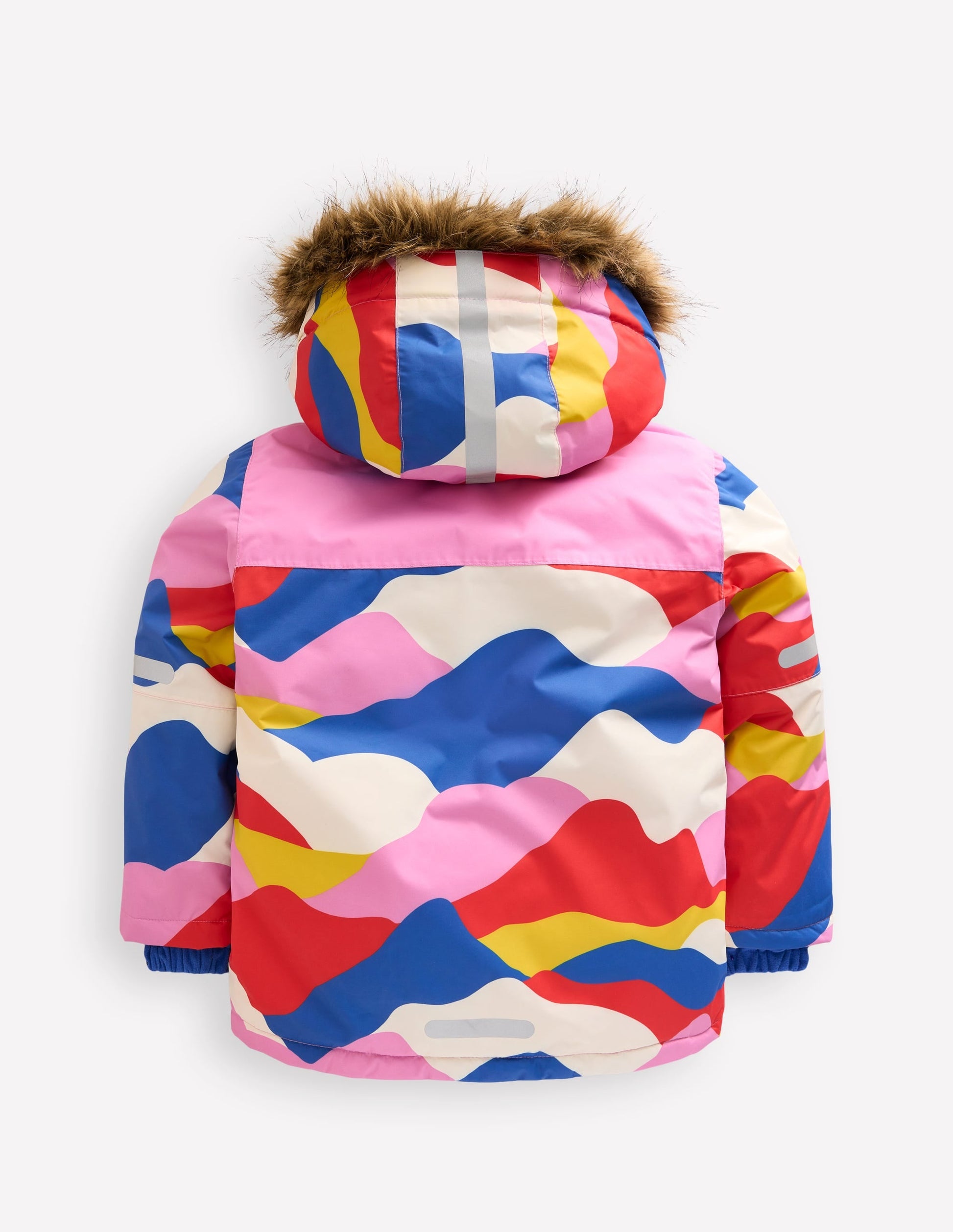 All-Weather Waterproof Coat-Cosmos Pink Ski Camo-2