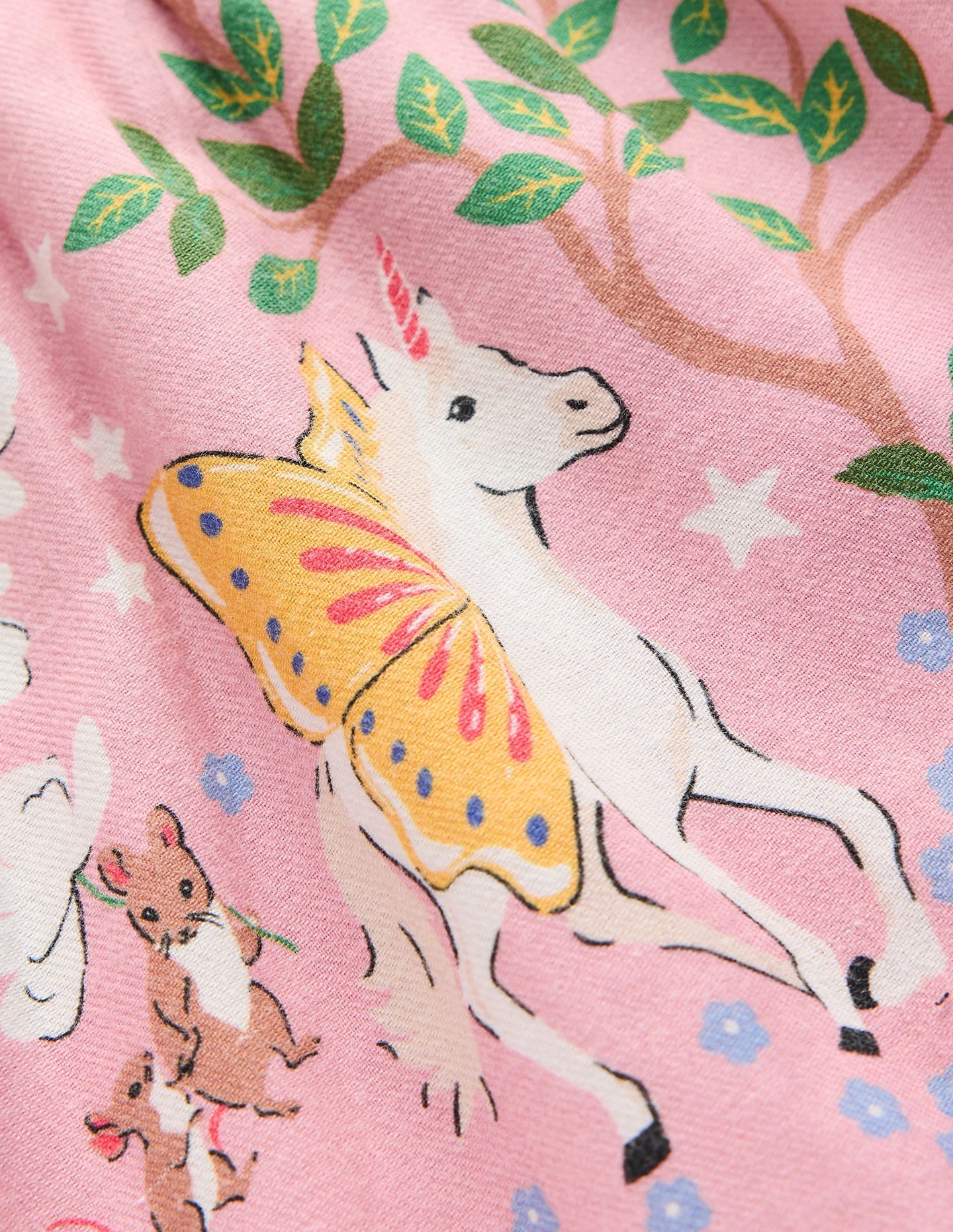 Betsy Tiered Twirly Dress-Vintage Pink Enchanted Forest-3