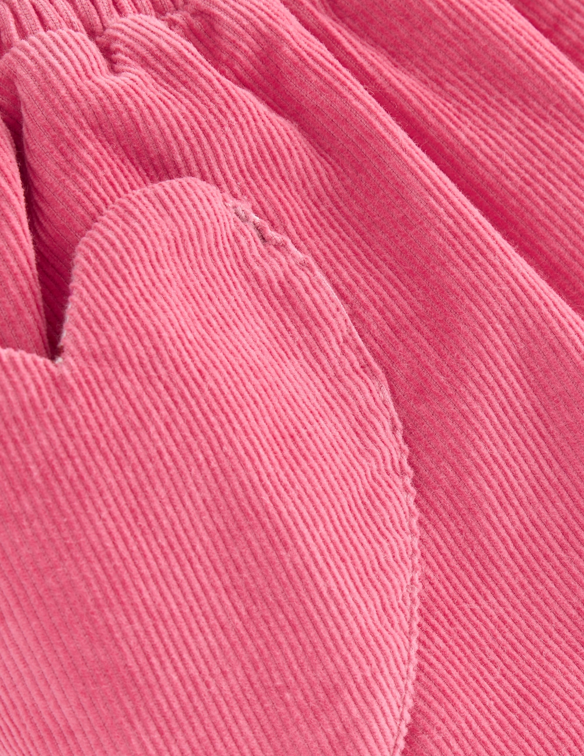 Lined Cord Pull-On Trousers-Rapture Rose Pink - Image 3
