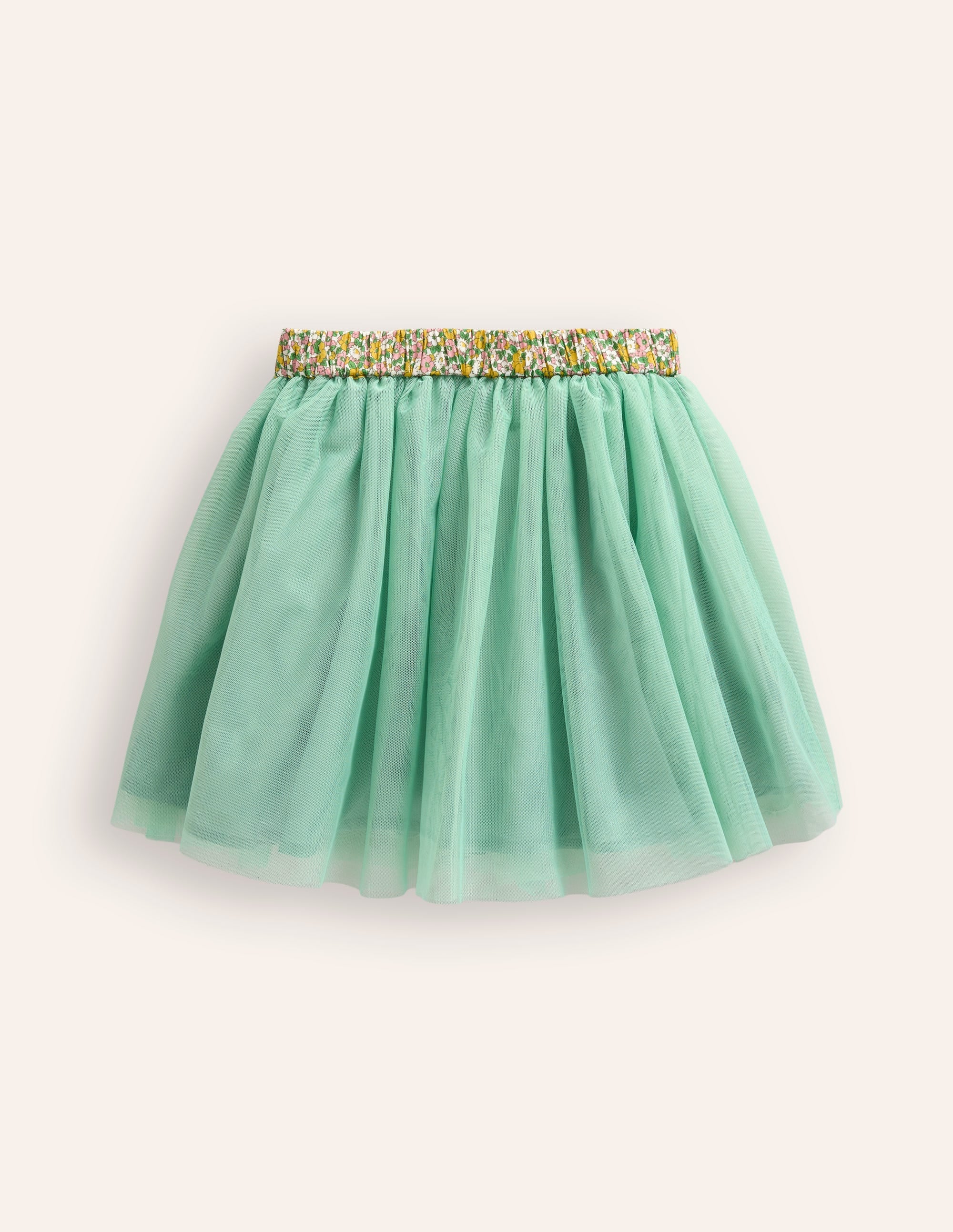 Fun Tulle Skirt-Blue Frost Rainbows - Image 2