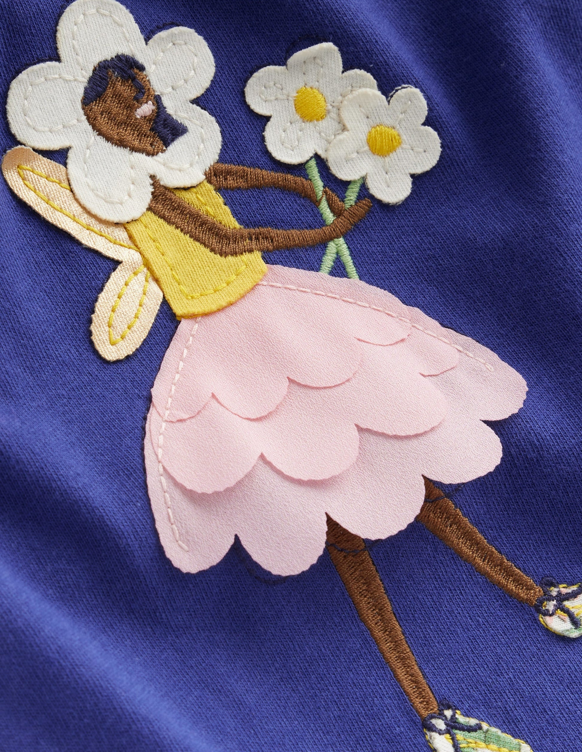 Appliqué Tunic and Legging Set-Starboard Blue Fairies-2