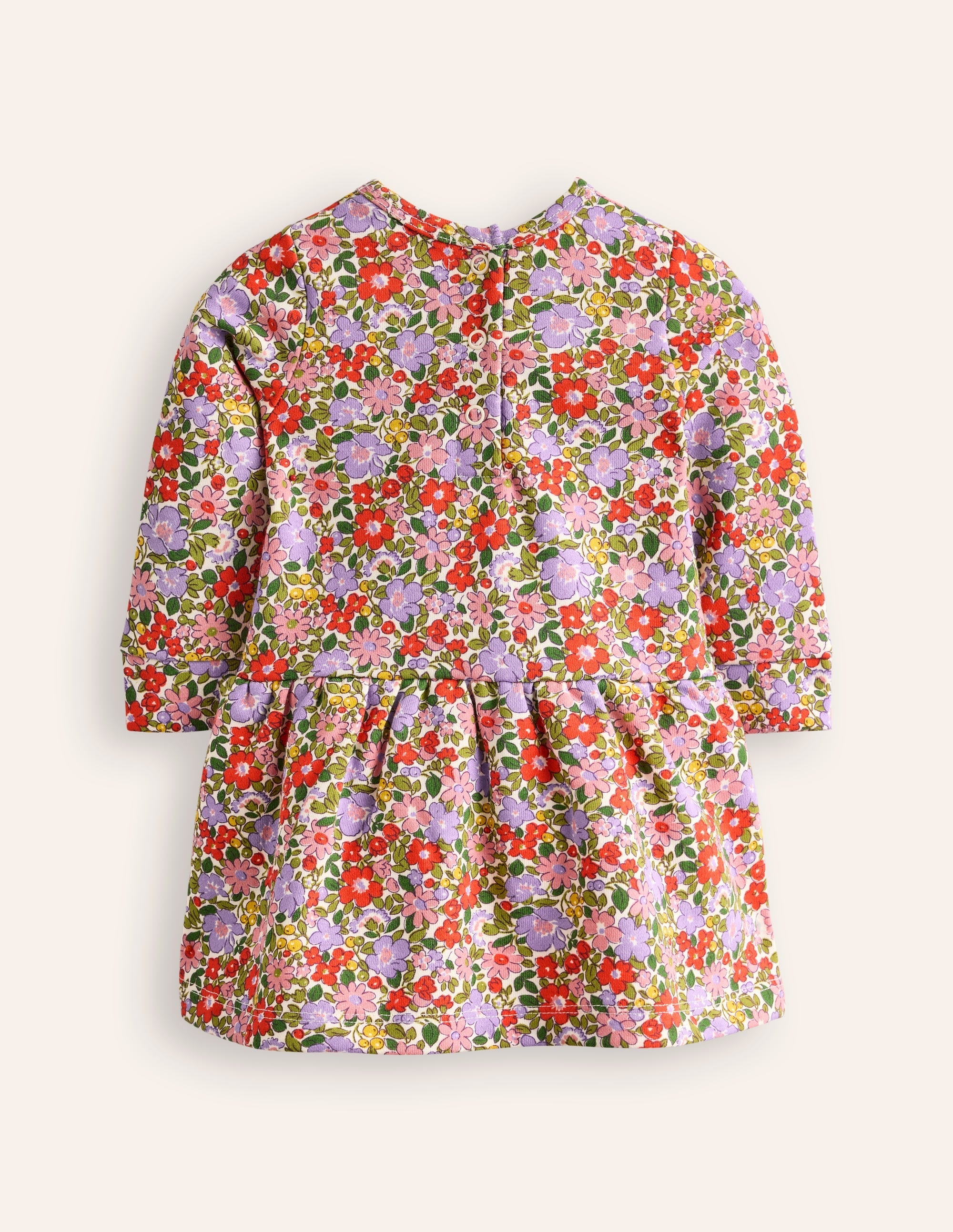 Cosy Sweatshirt Dress-Multi Flowerbed - Image 2