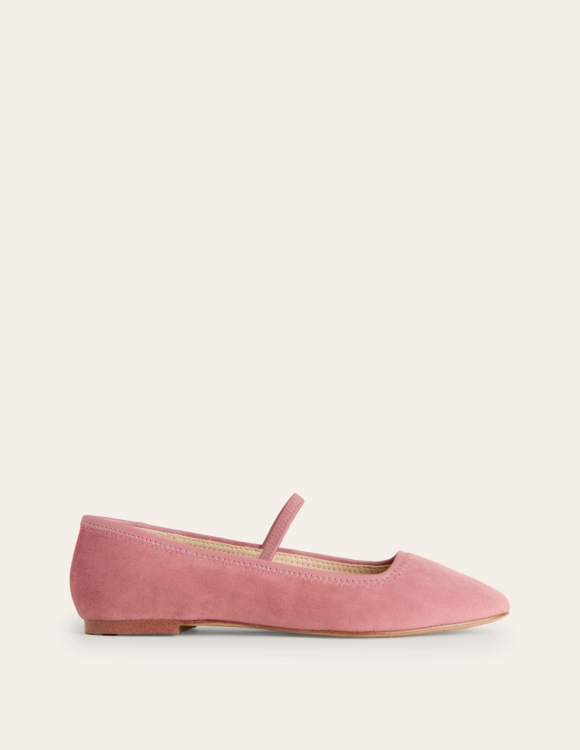 Thea Mary Jane Ballet Flat-Old Rose - Image 2