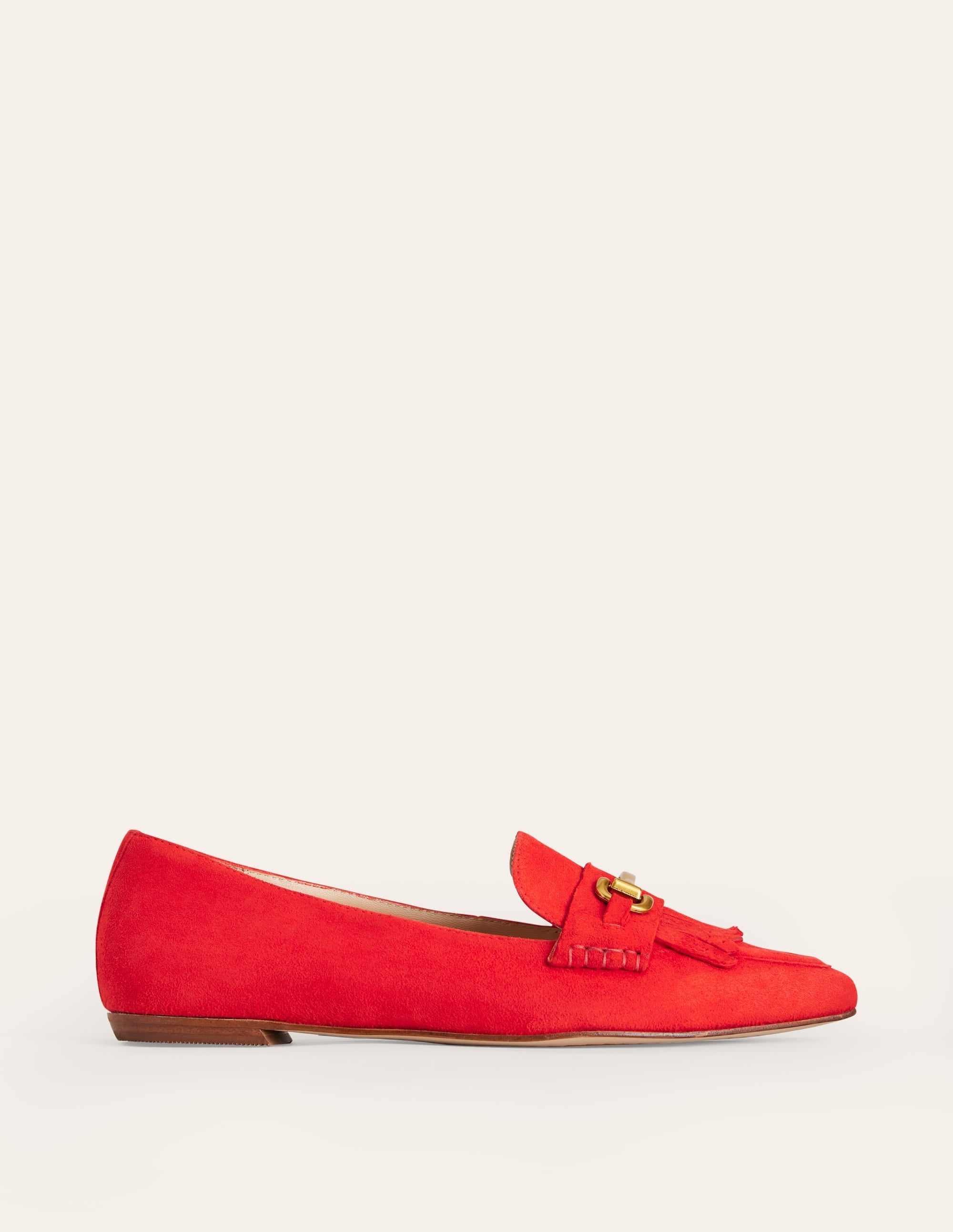 Iris Ghillie Loafers-Red Suede - Image 2
