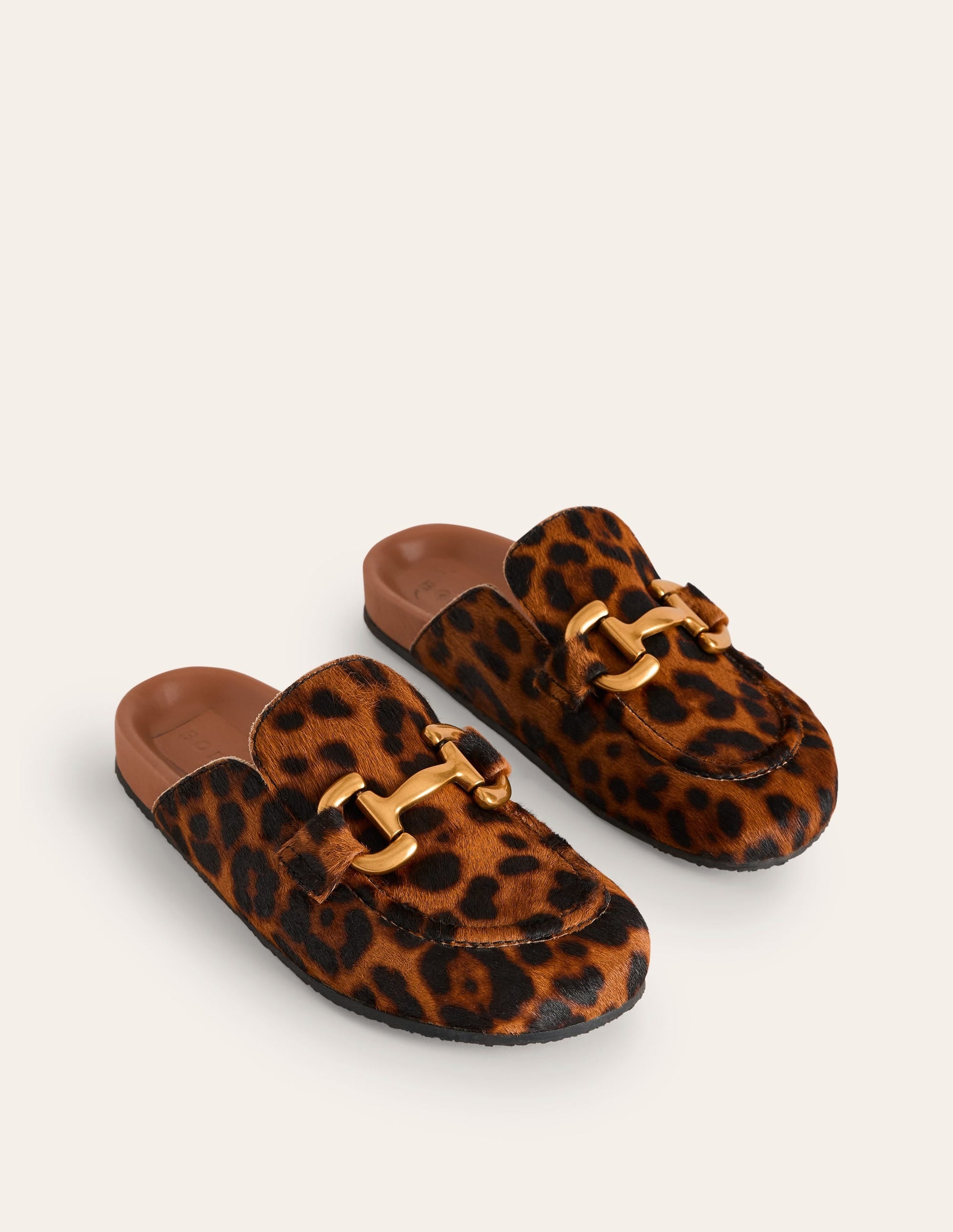 Iris Snaffle Mules-Classic Leopard-3