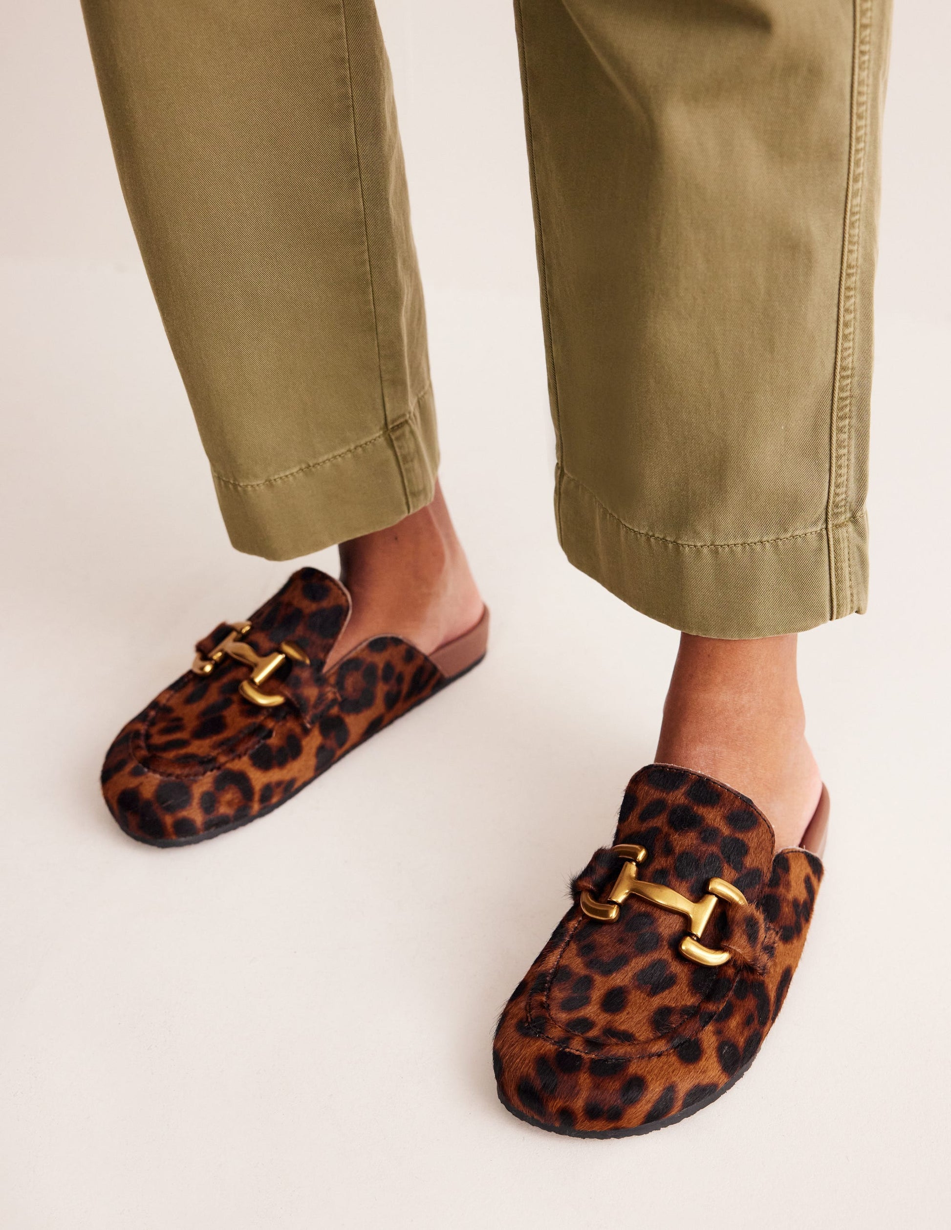 Iris Snaffle Mules-Classic Leopard-1