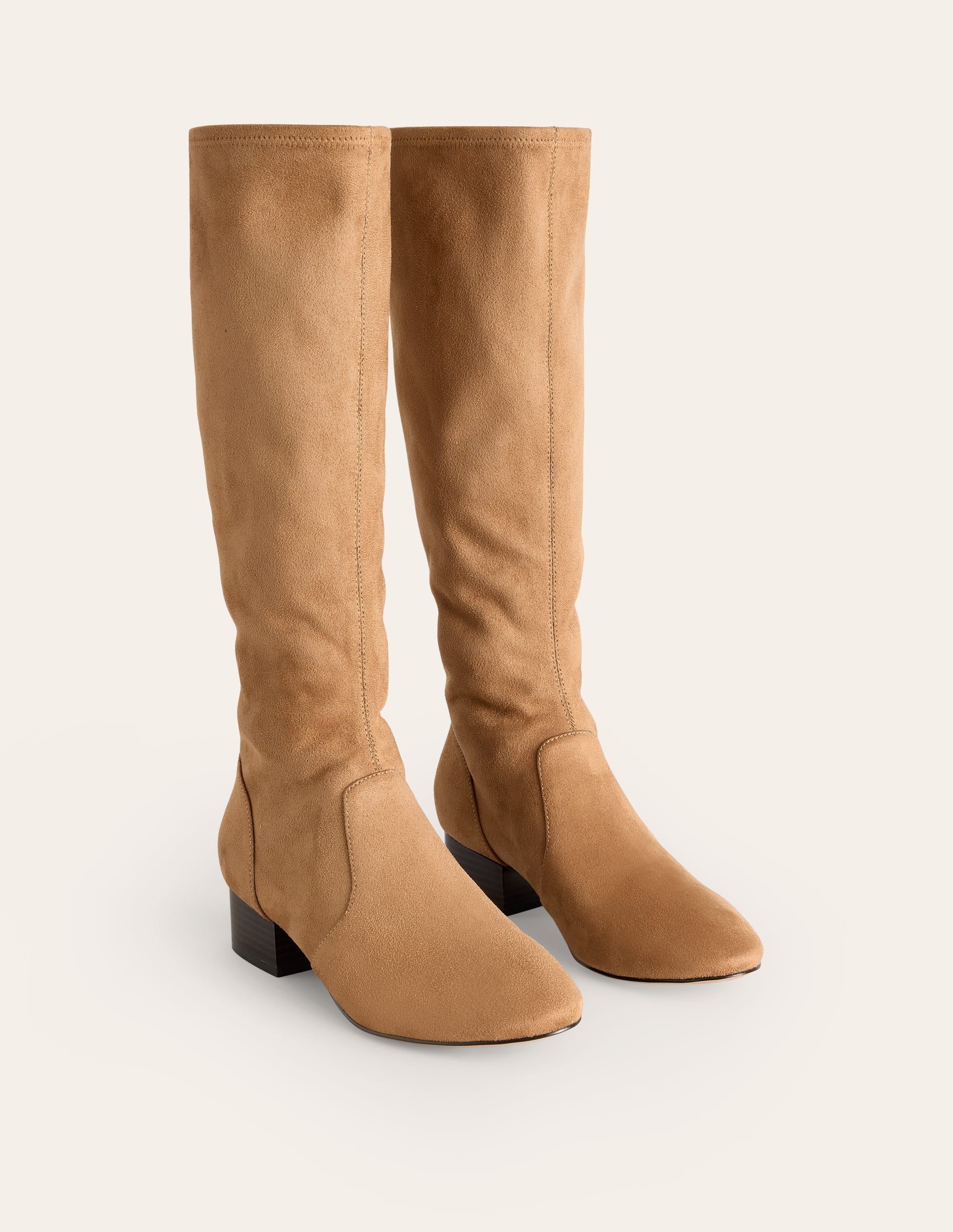 Flat Stretch Knee Boots-Acorn - Image 3