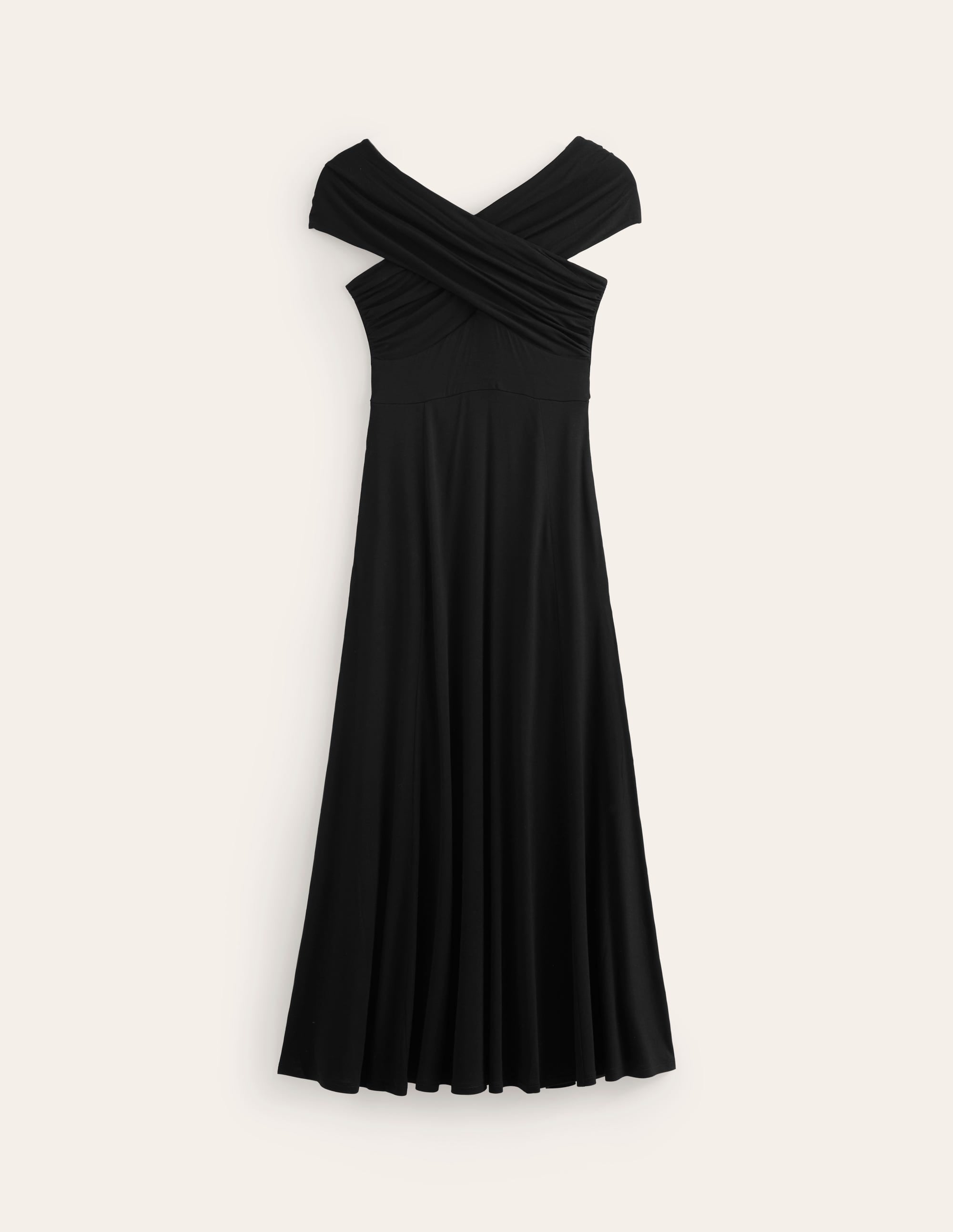 Bardot Jersey Maxi Dress-Black - Image 5