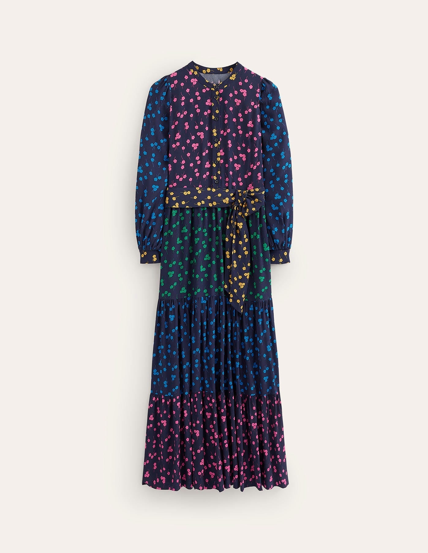 Alba Viscose Maxi Dress-Fruit Dove, Fall Spring-8