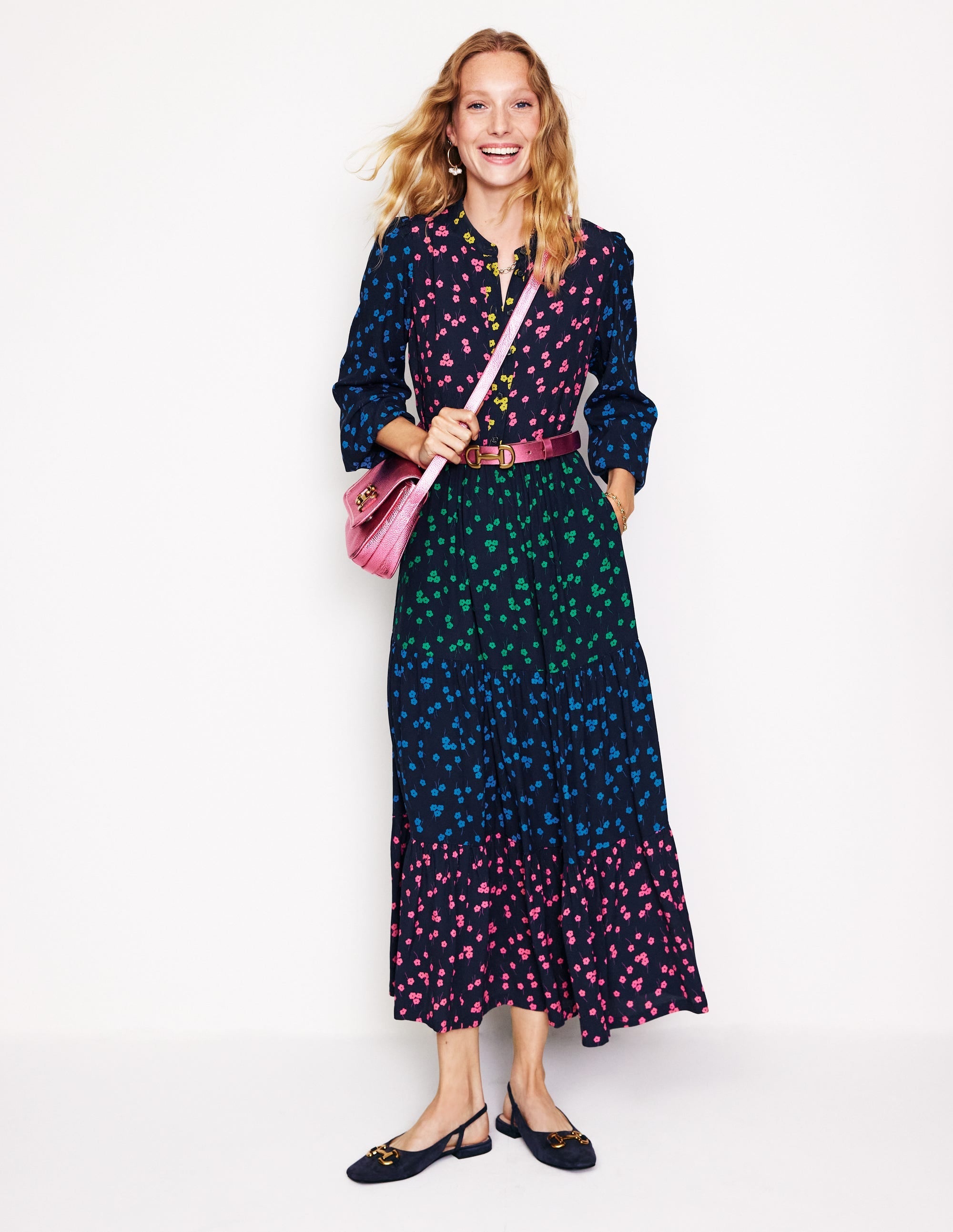 Alba Viscose Maxi Dress-Fruit Dove, Fall Spring - Image 6