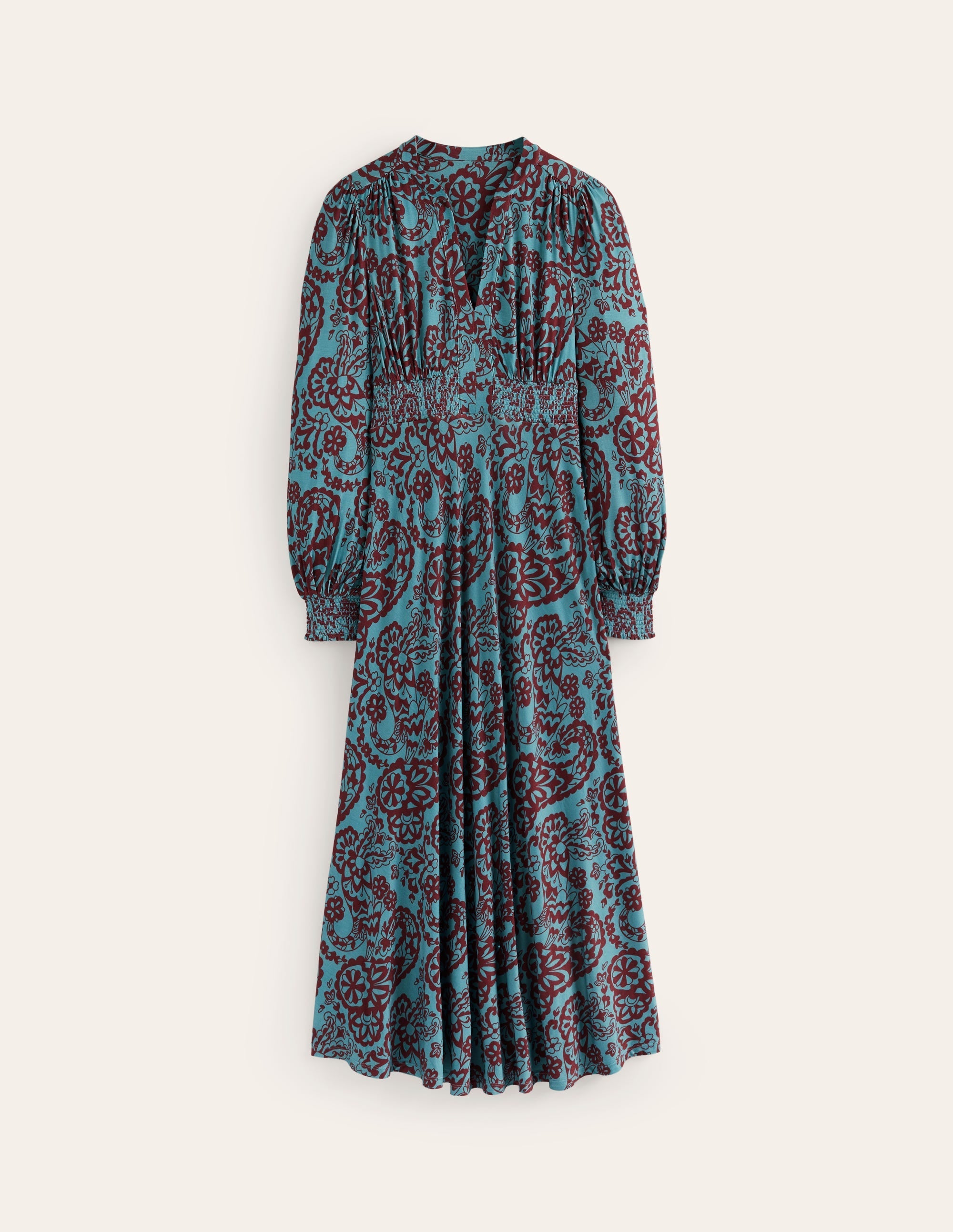 Ivy Smocked Midi Dress-DO NOT USE - Image 5