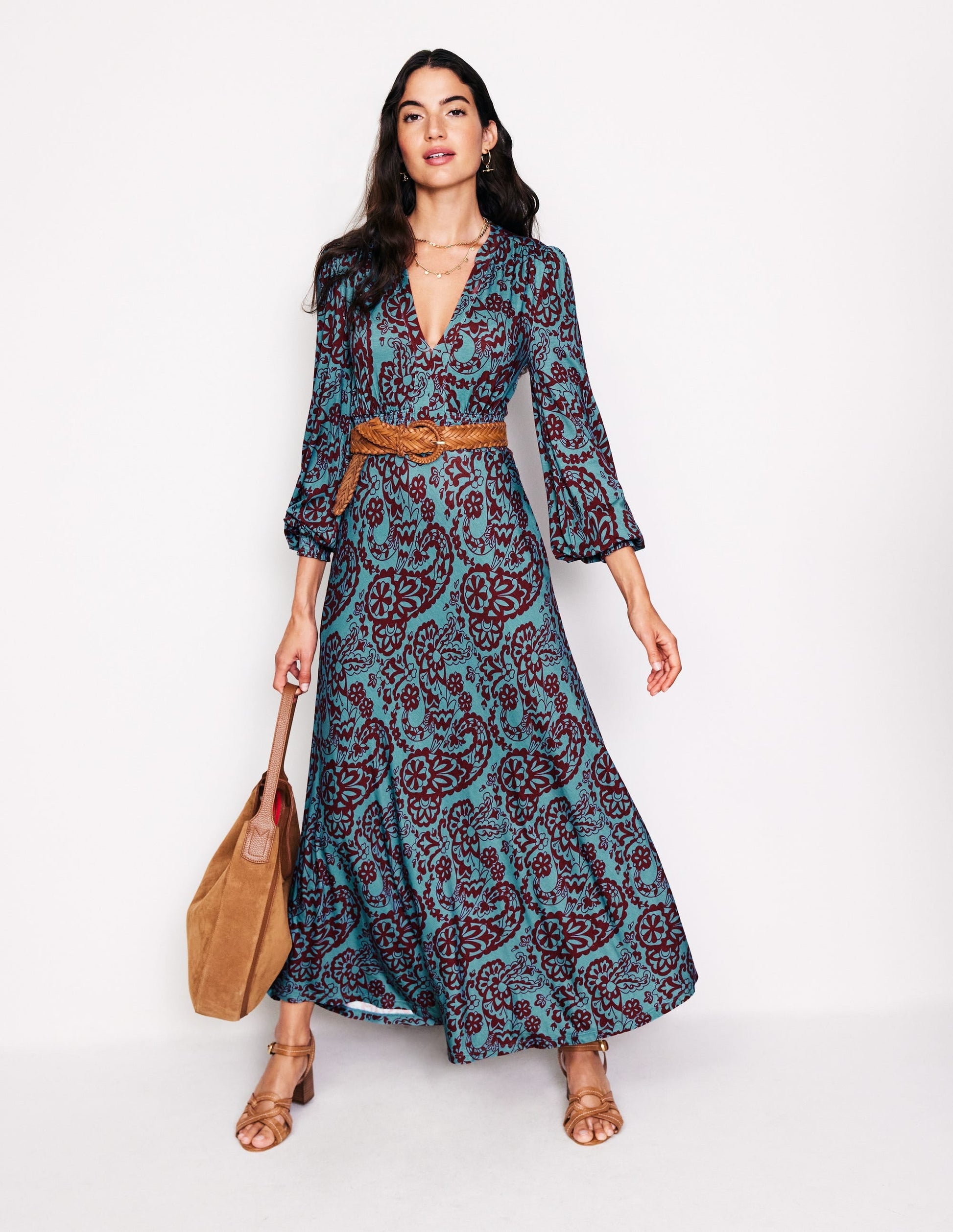Ivy Smocked Midi Dress-DO NOT USE-4