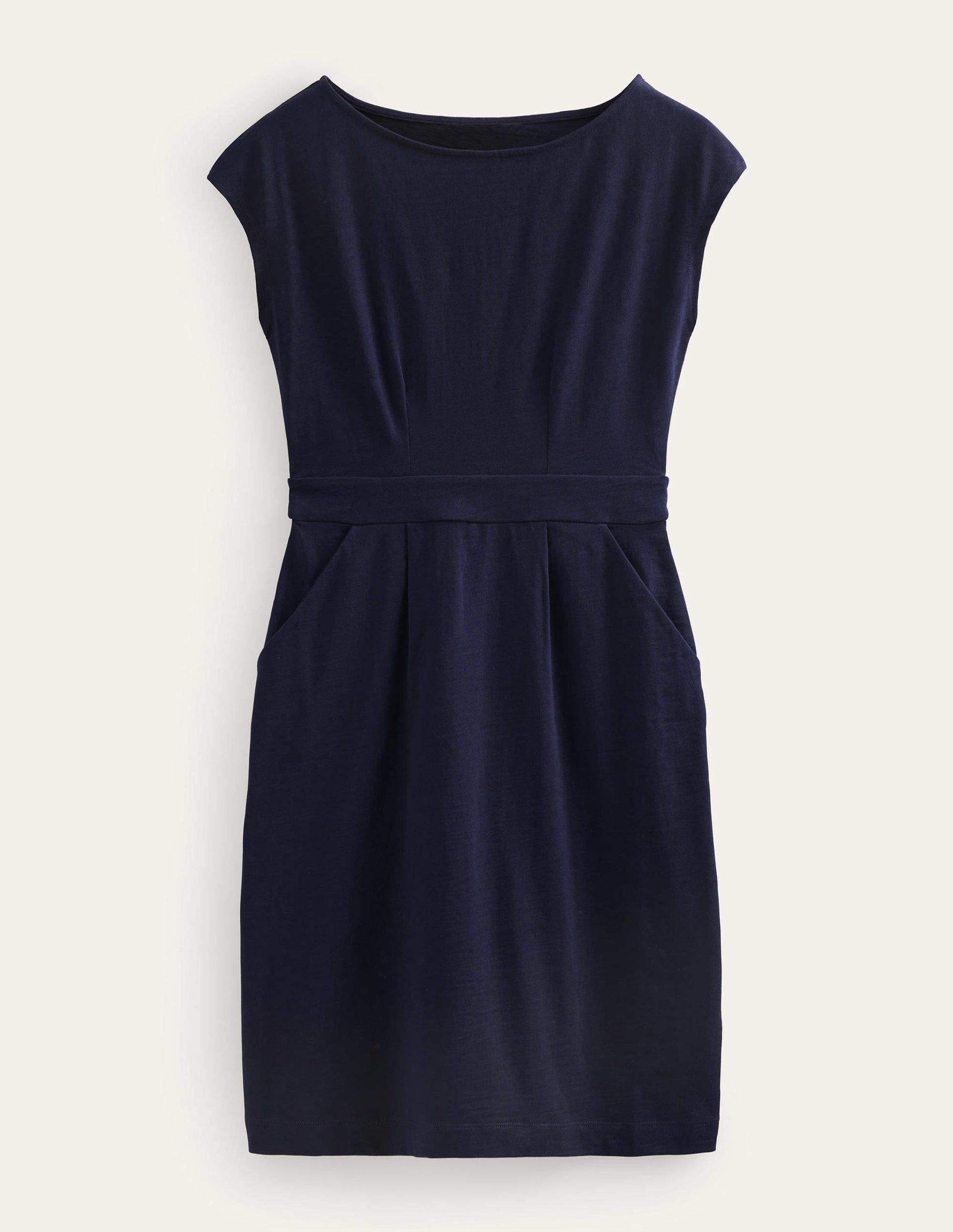 Florrie Jersey Dress-Navy-5