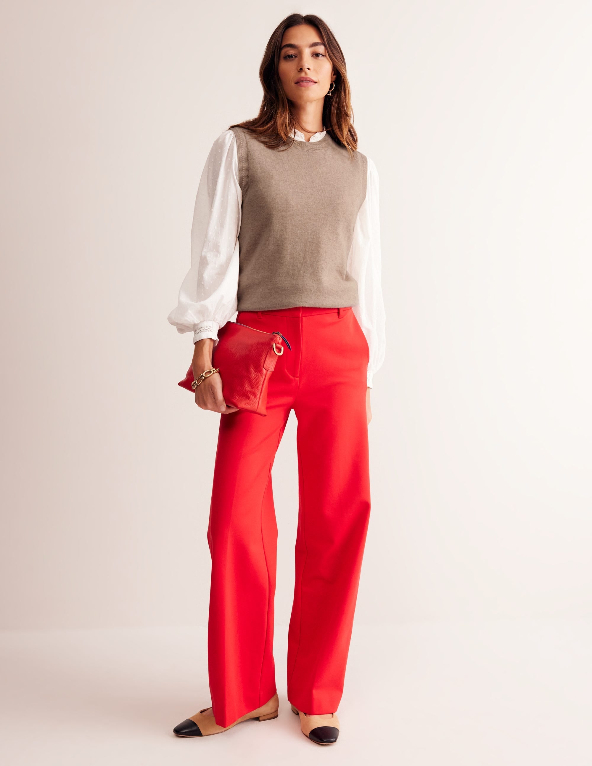 Eva Cashmere Tank-Chinchilla Melange - Image 4