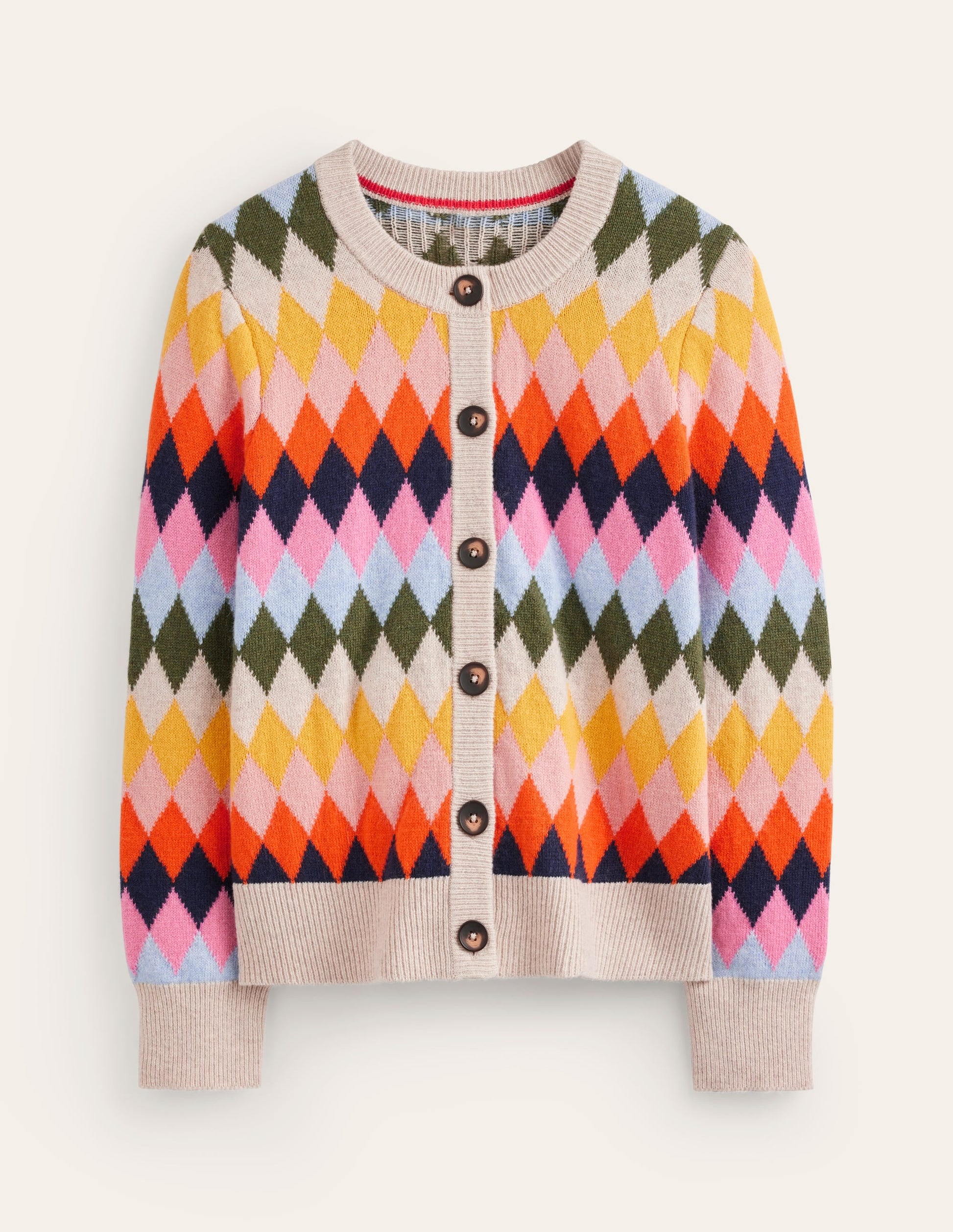 Patterned Cardigan-Multi-6